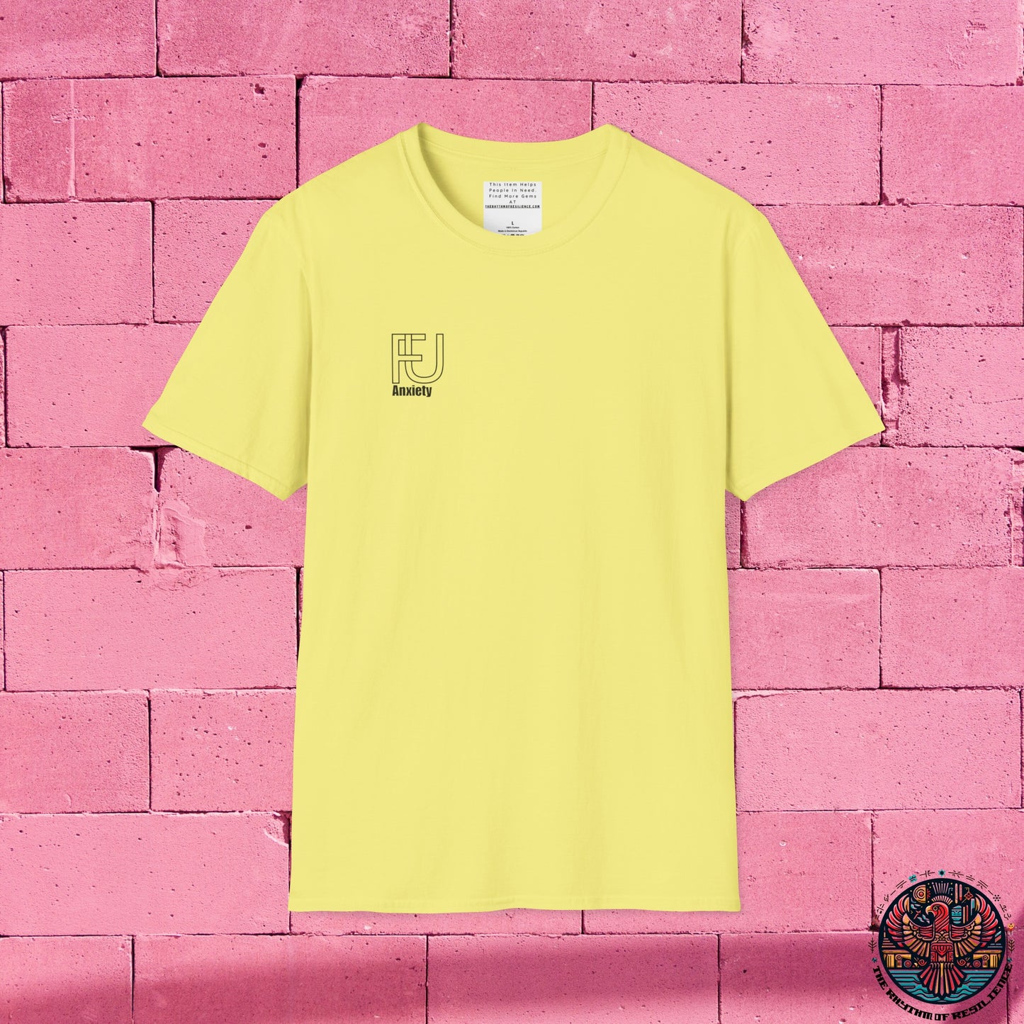 FU Anxiety Unisex Softstyle T-Shirt
