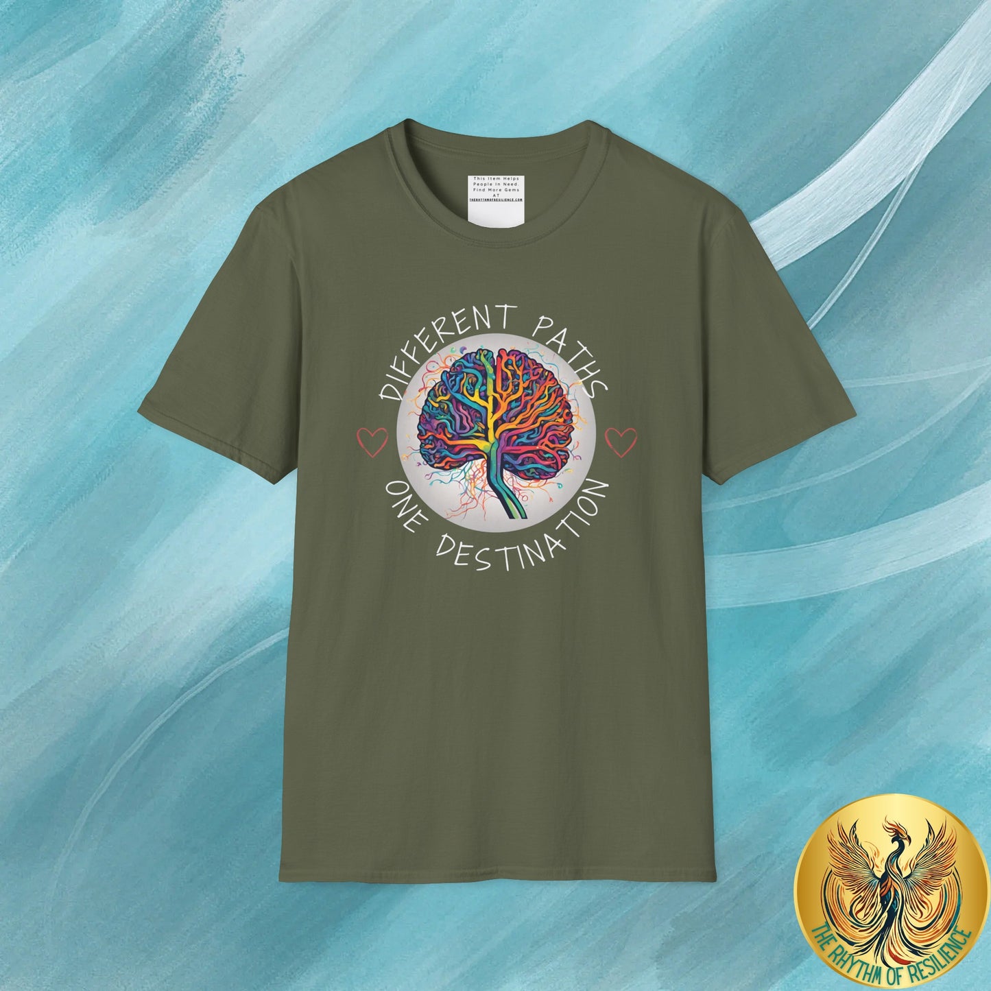 Divergent Routes, Shared Destination Unisex Softstyle T-Shirt
