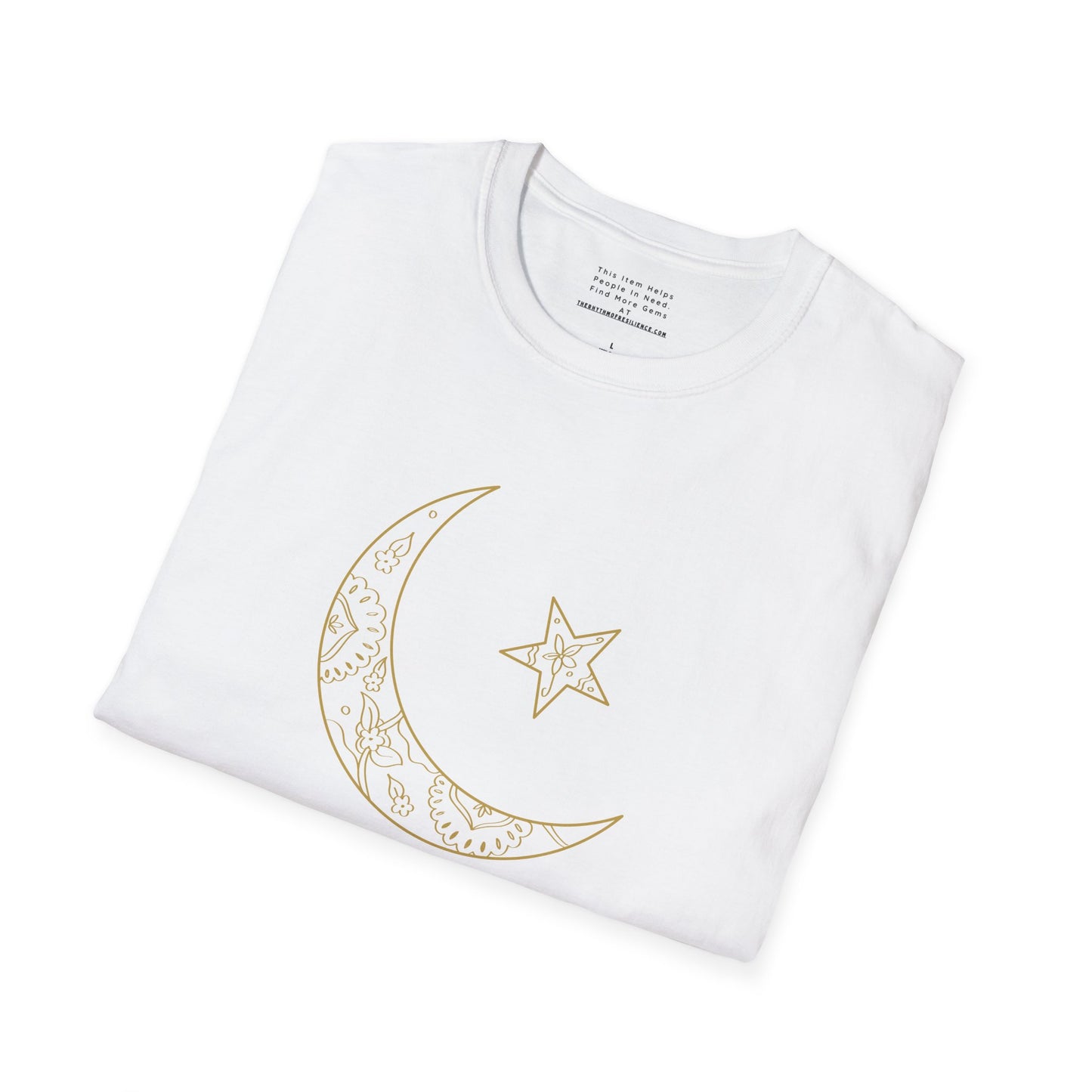 Unisex Heavy Cotton Tee, Islam shirt, shirt, Islam, gift, Eid, holiday, beads, fasting, Arabi, Arabic calligraphy, moon, star, crescent