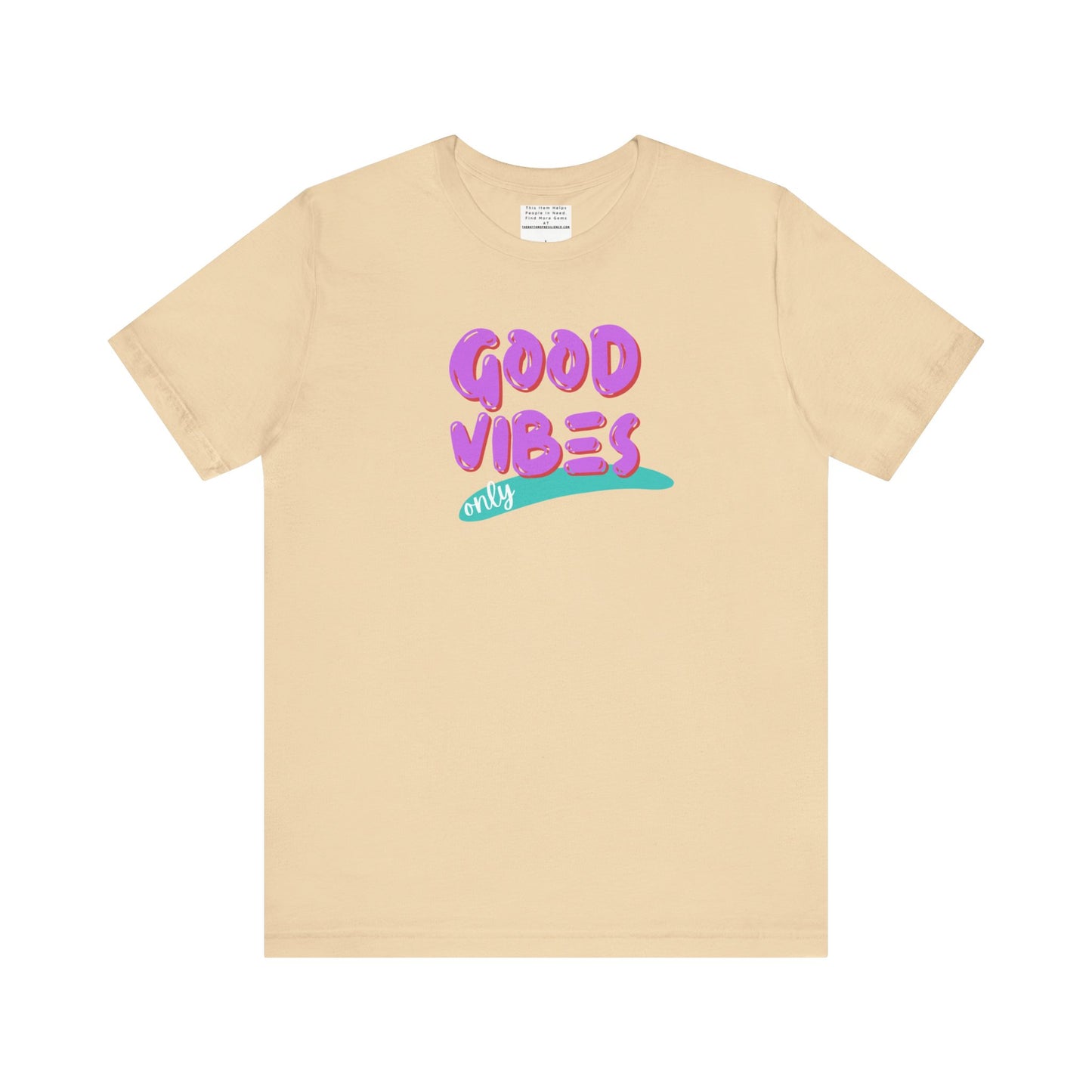 good vibes Unisex Jersey Short Sleeve Tee-mental health awareness month