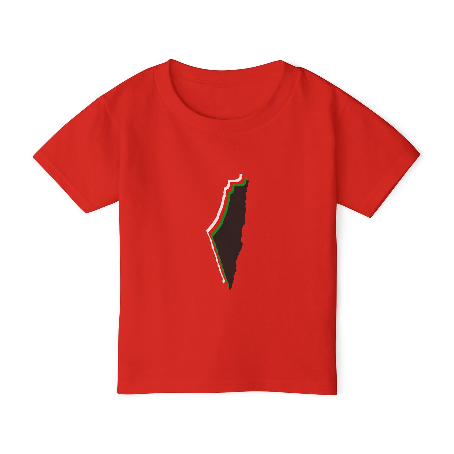 Palestine Map Heavy Cotton™ Toddler T-shirt 2T-6T