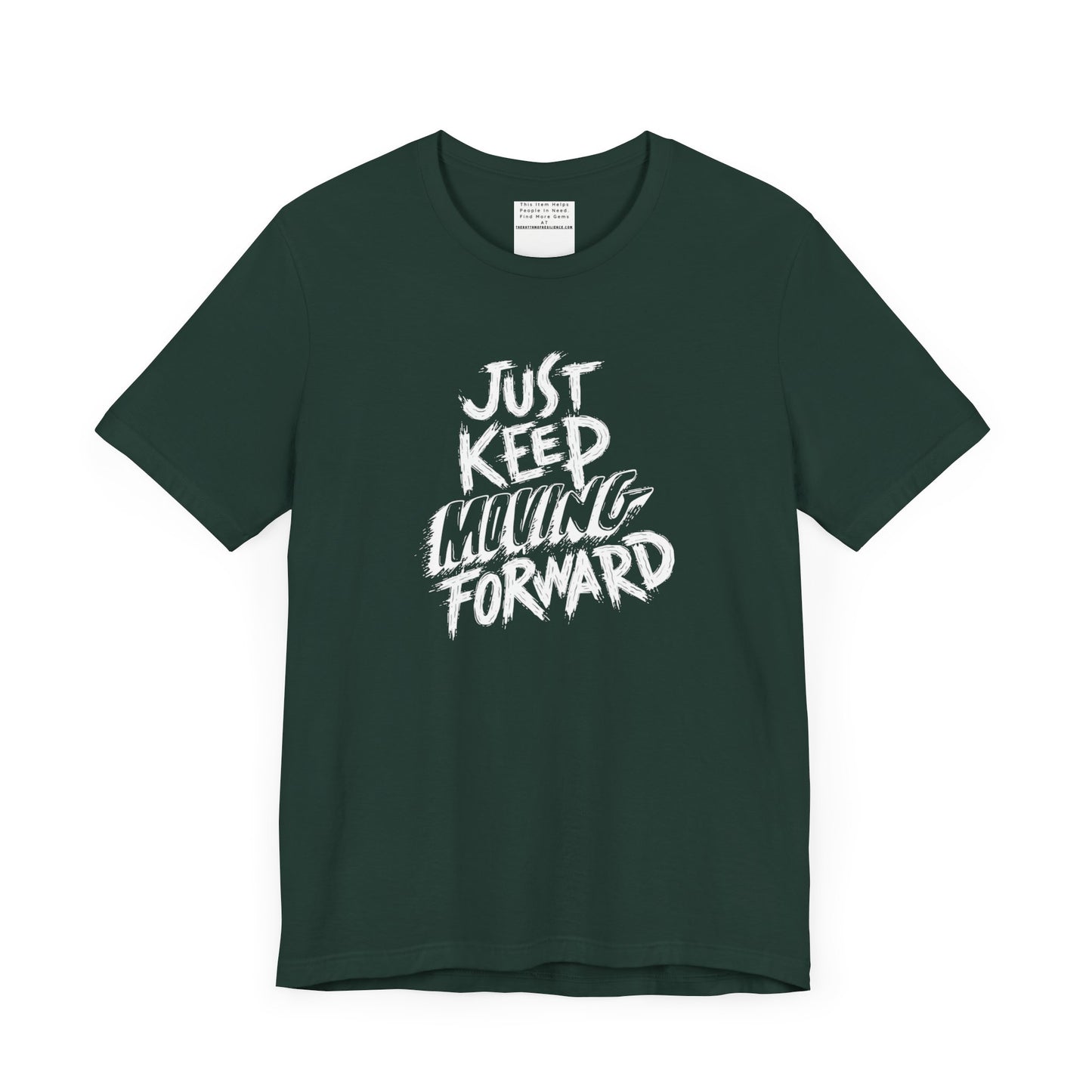 Just keep moving forward Unisex Jersey Short Sleeve Tee-mental health awareness month