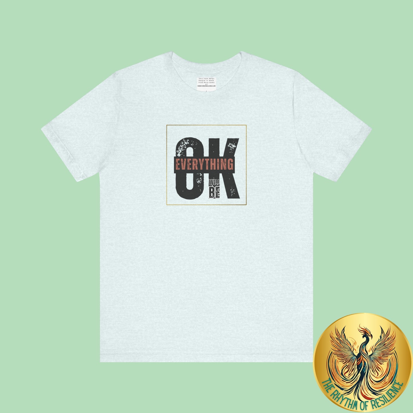 Everything Will Be ok Unisex Jersey Short Sleeve Tee-mental health awareness month