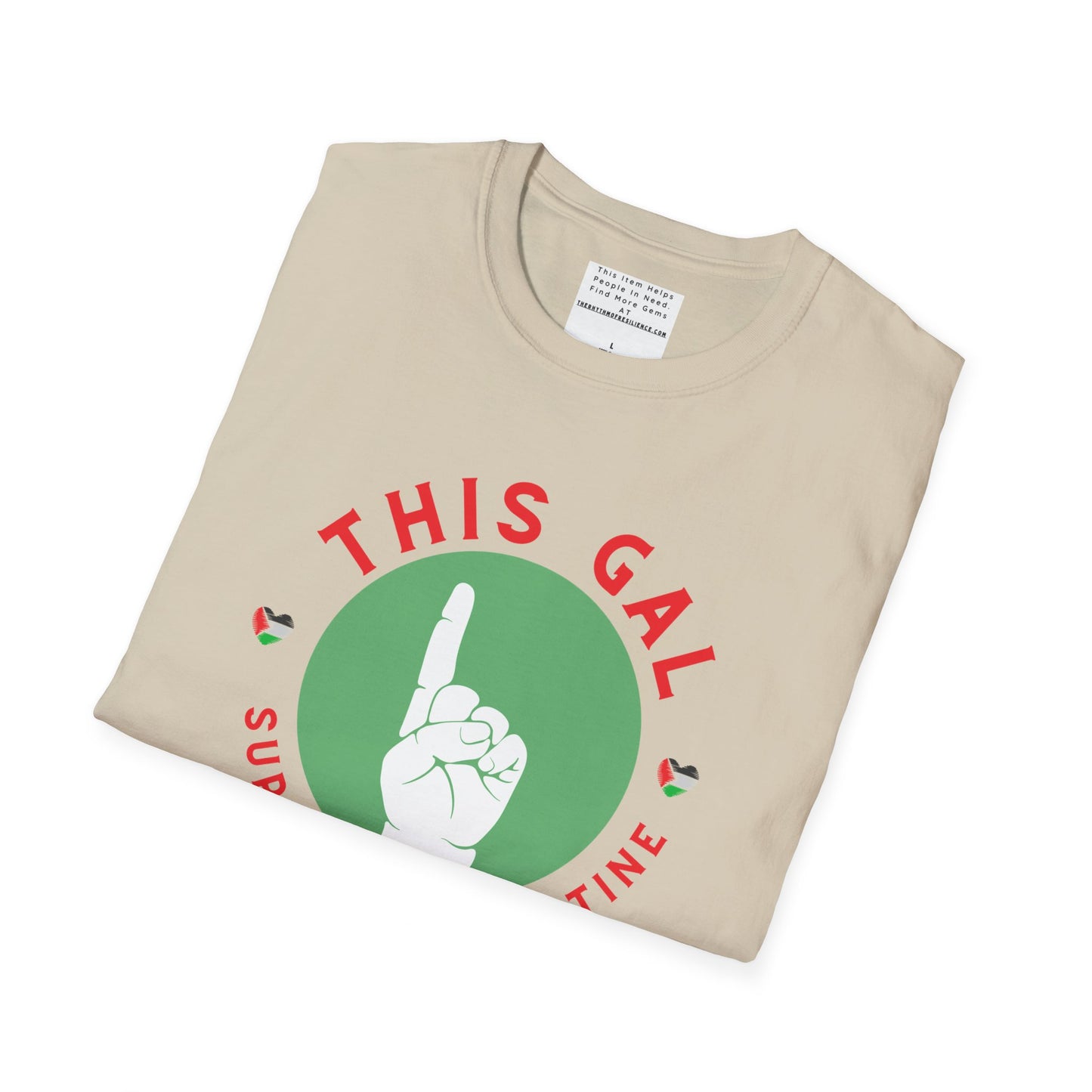 This Gal supporter Palestine Unisex Softstyle T-Shirt