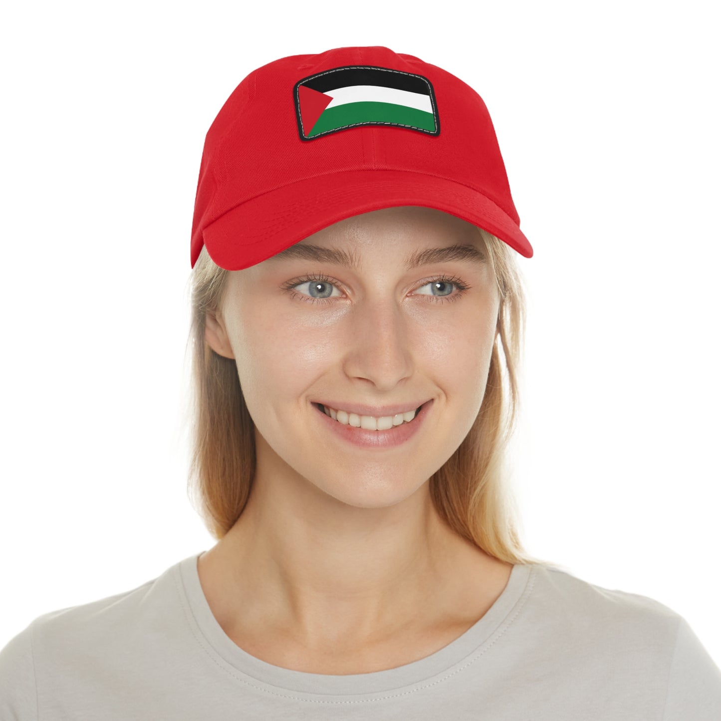 Leather Patch, Unisex HAT , free bird, Palestine Flag