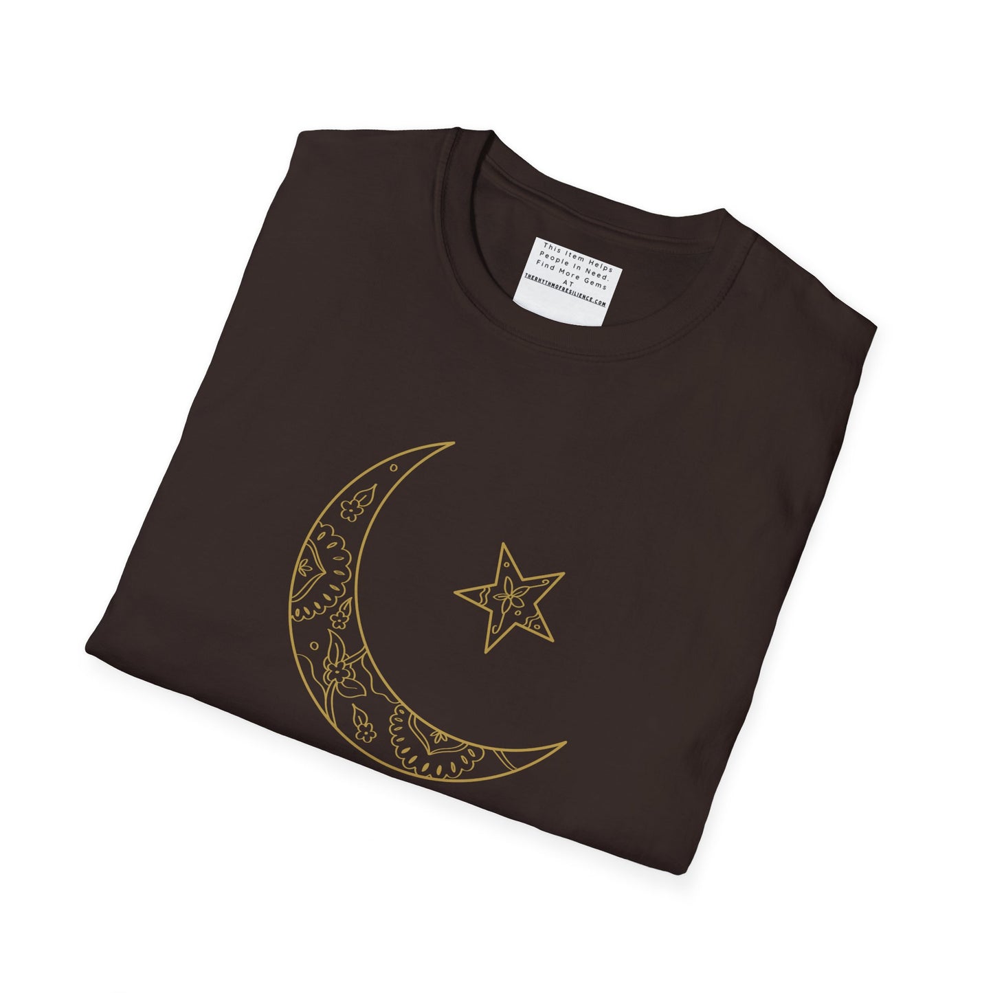 Unisex Heavy Cotton Tee, Islam shirt, shirt, Islam, gift, Eid, holiday, beads, fasting, Arabi, Arabic calligraphy, moon, star, crescent