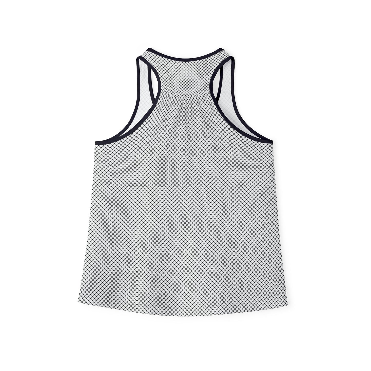 Black and White Kufiyah keffiyeh Print Women's Tank Top (AOP)