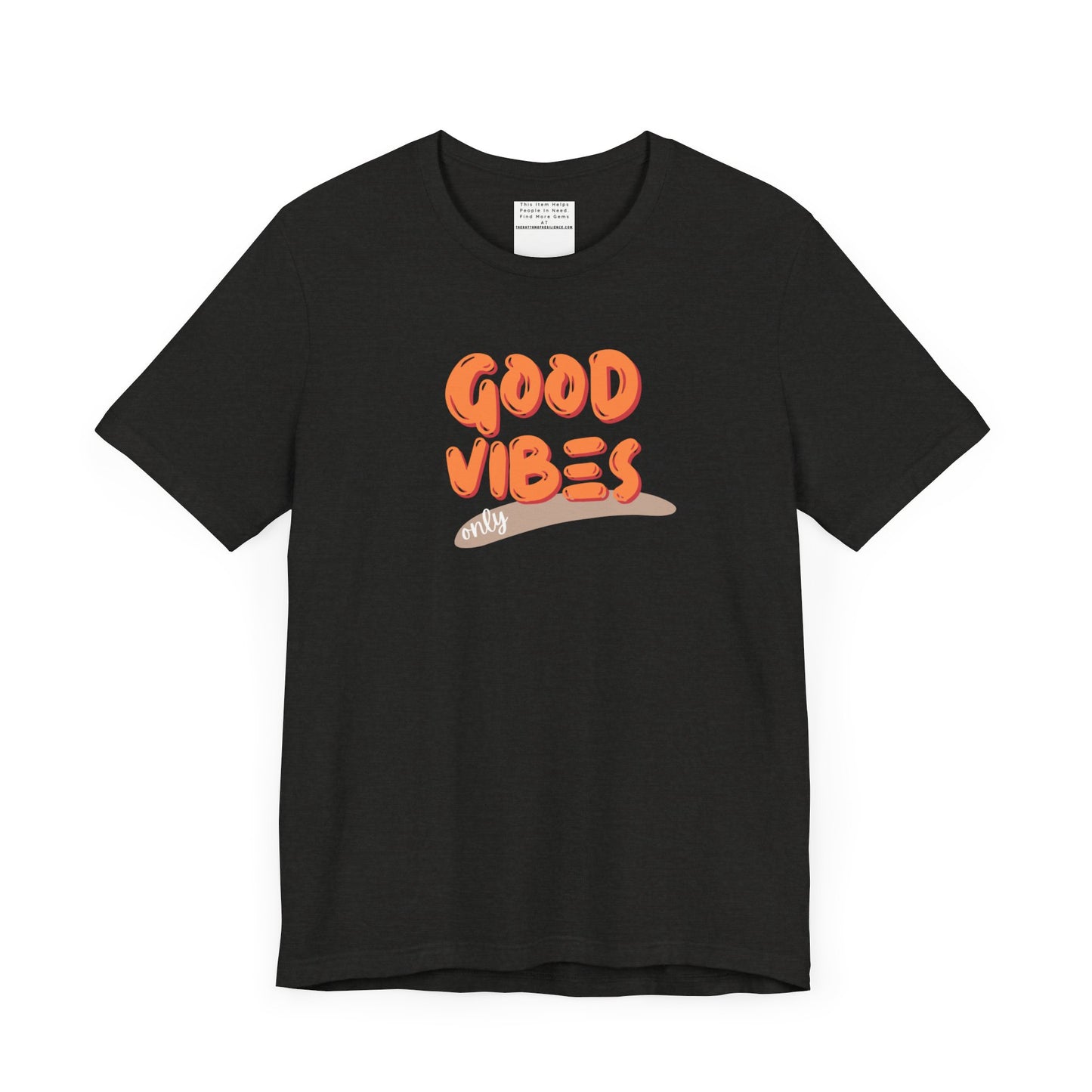 good vibes Unisex Jersey Short Sleeve Tee-mental health awareness month