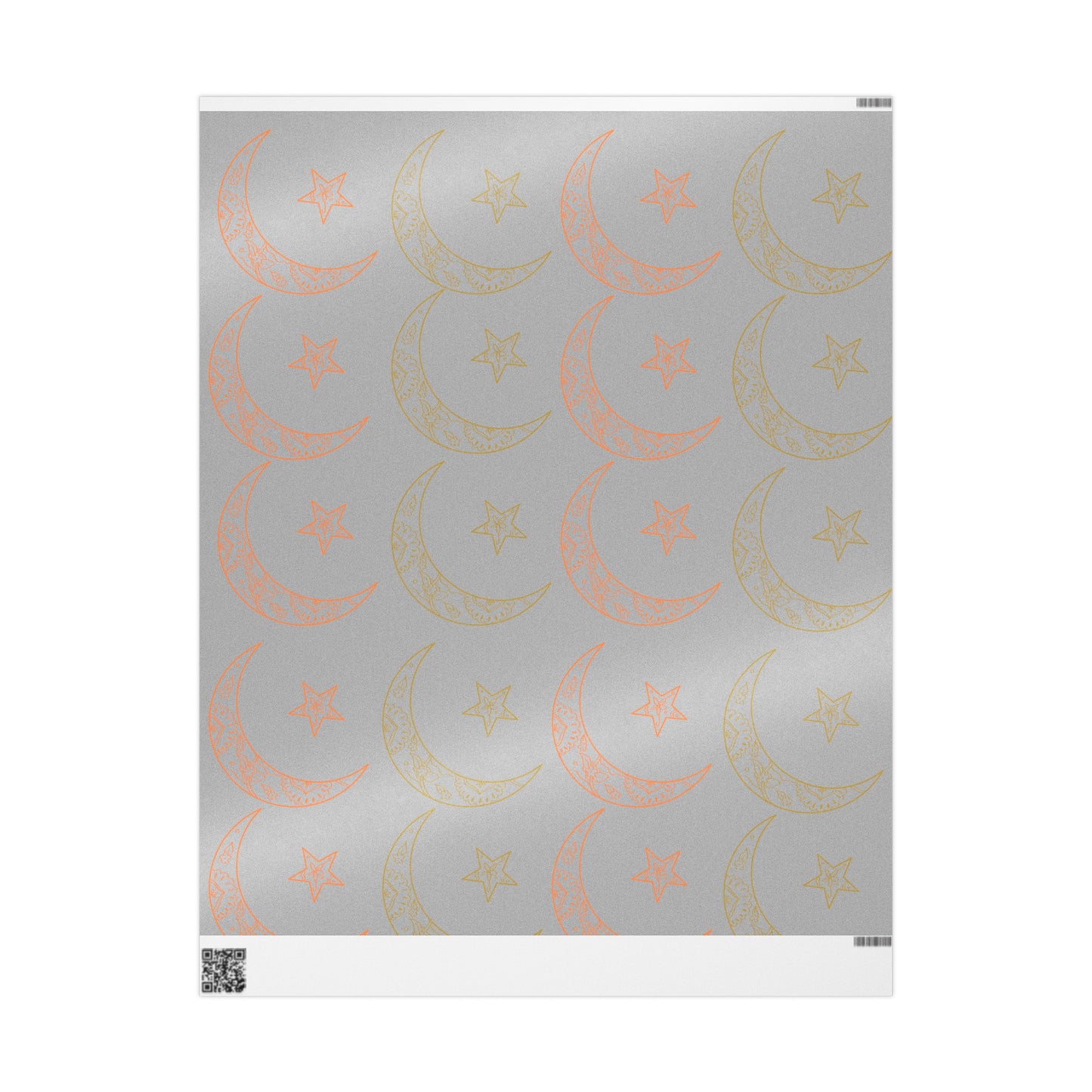 Wrapping Papers, Ramadan gift, Eid gift, holiday gift, Arabic, Islam, gift wrap, grey