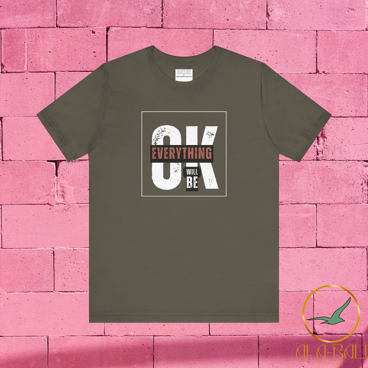 Everything will be ok Unisex Jersey Short Sleeve Tee-mental health awareness month