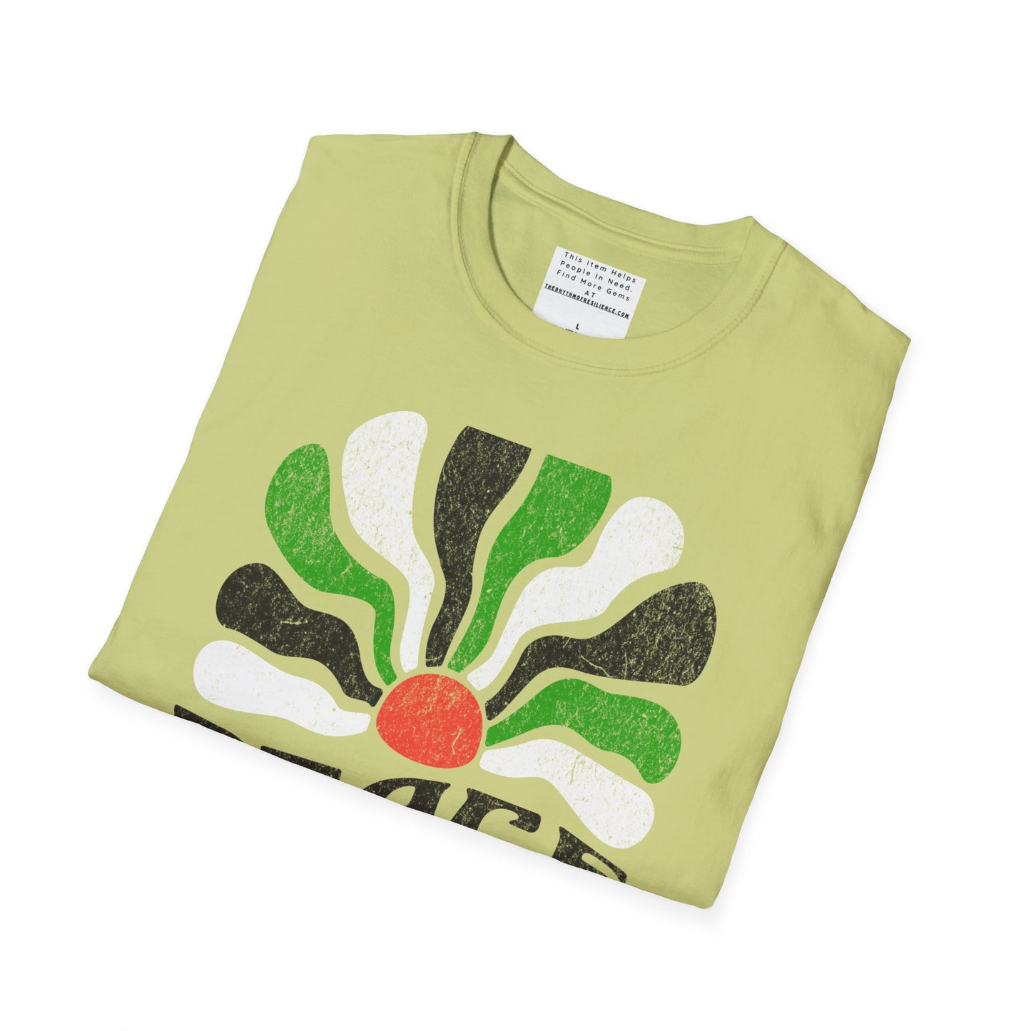 Peace for Palestine Unisex Softstyle T-Shirt