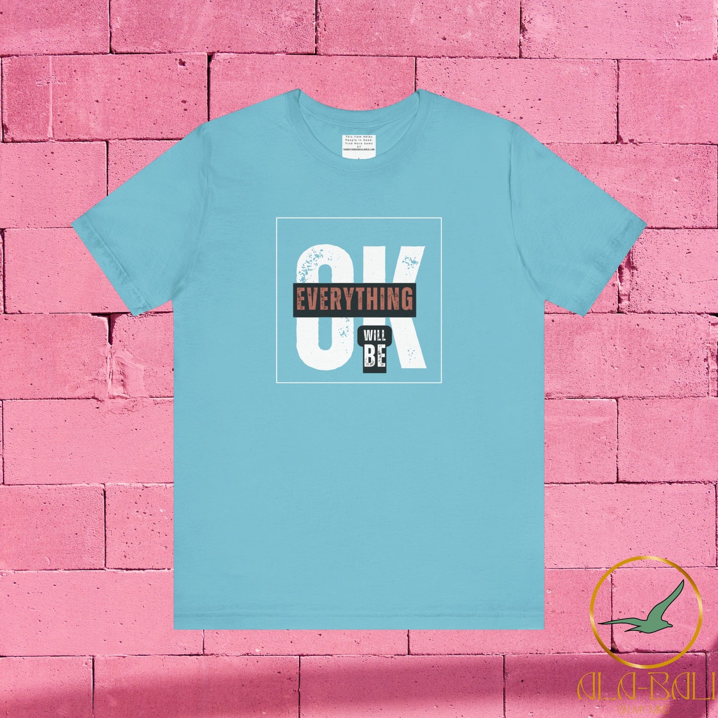 Everything will be ok Unisex Jersey Short Sleeve Tee-mental health awareness month