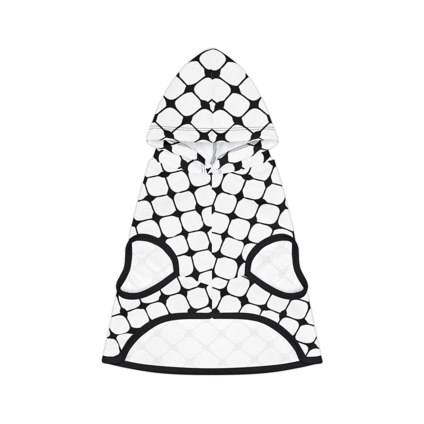 keffiyeh Print Pet Hoodie