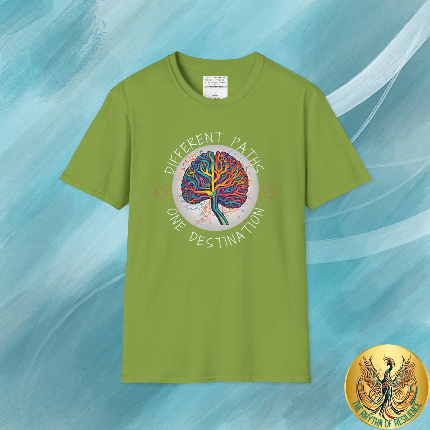 Divergent Routes, Shared Destination Unisex Softstyle T-Shirt