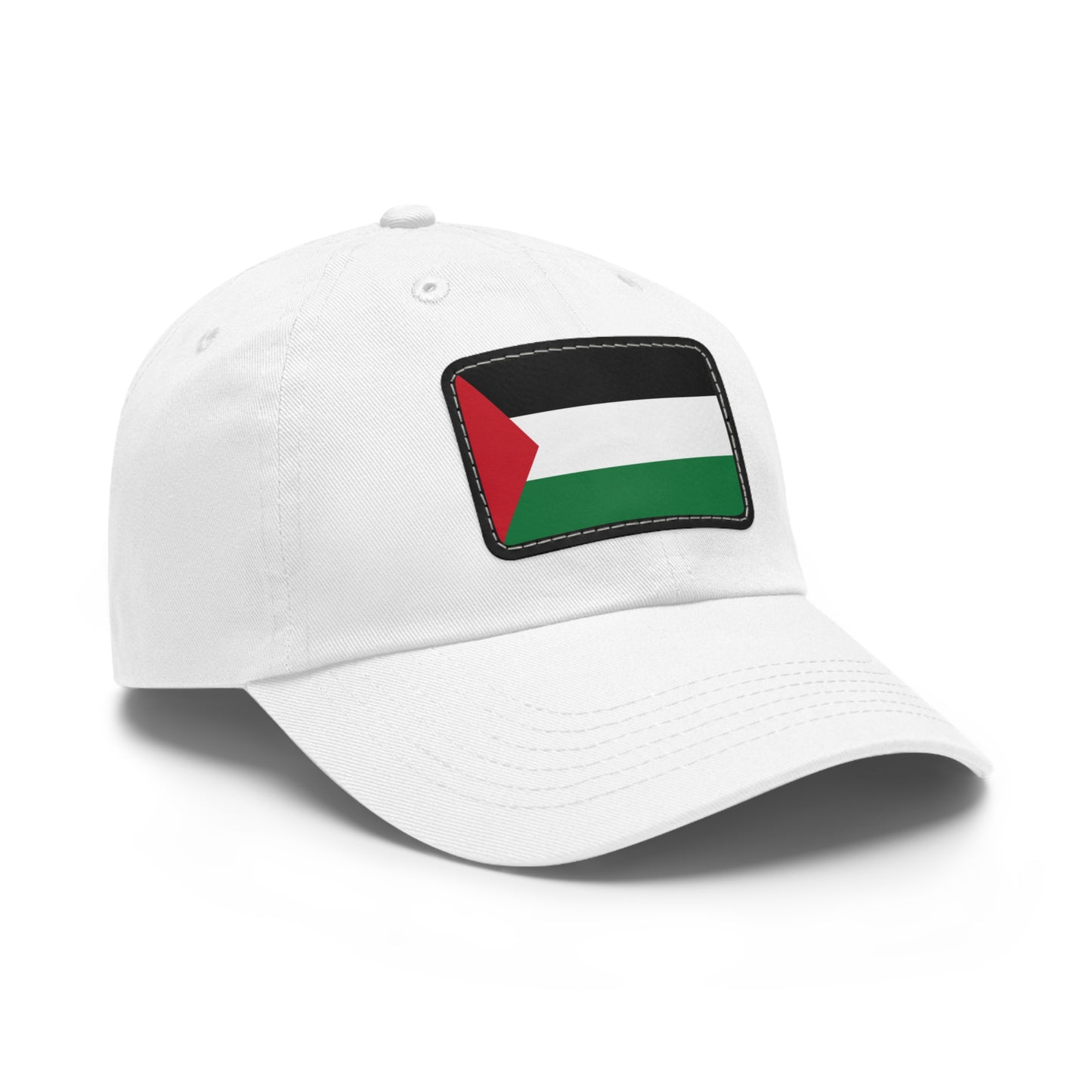Leather Patch, Unisex HAT , free bird, Palestine Flag
