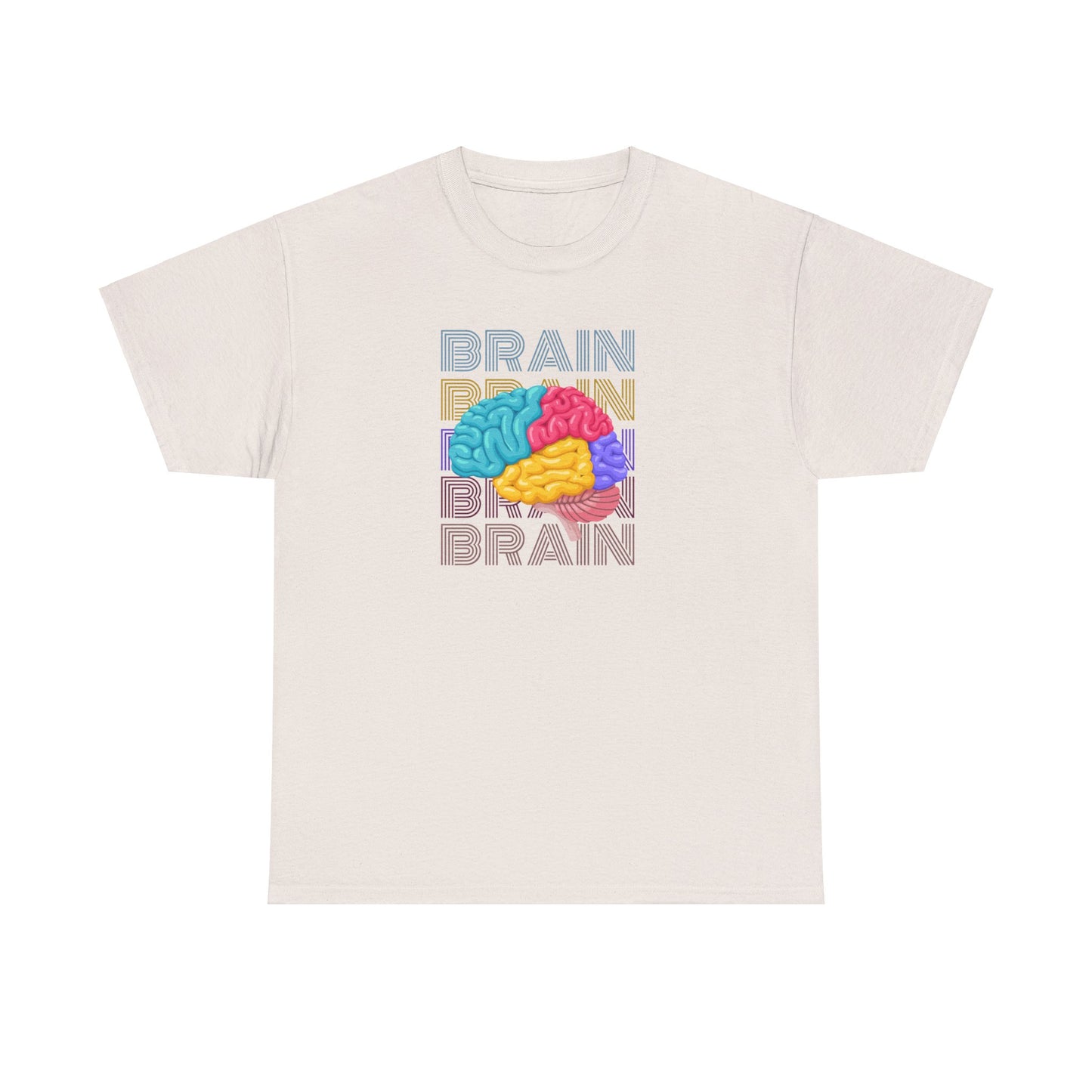 Brain Unisex Heavy Cotton Tee