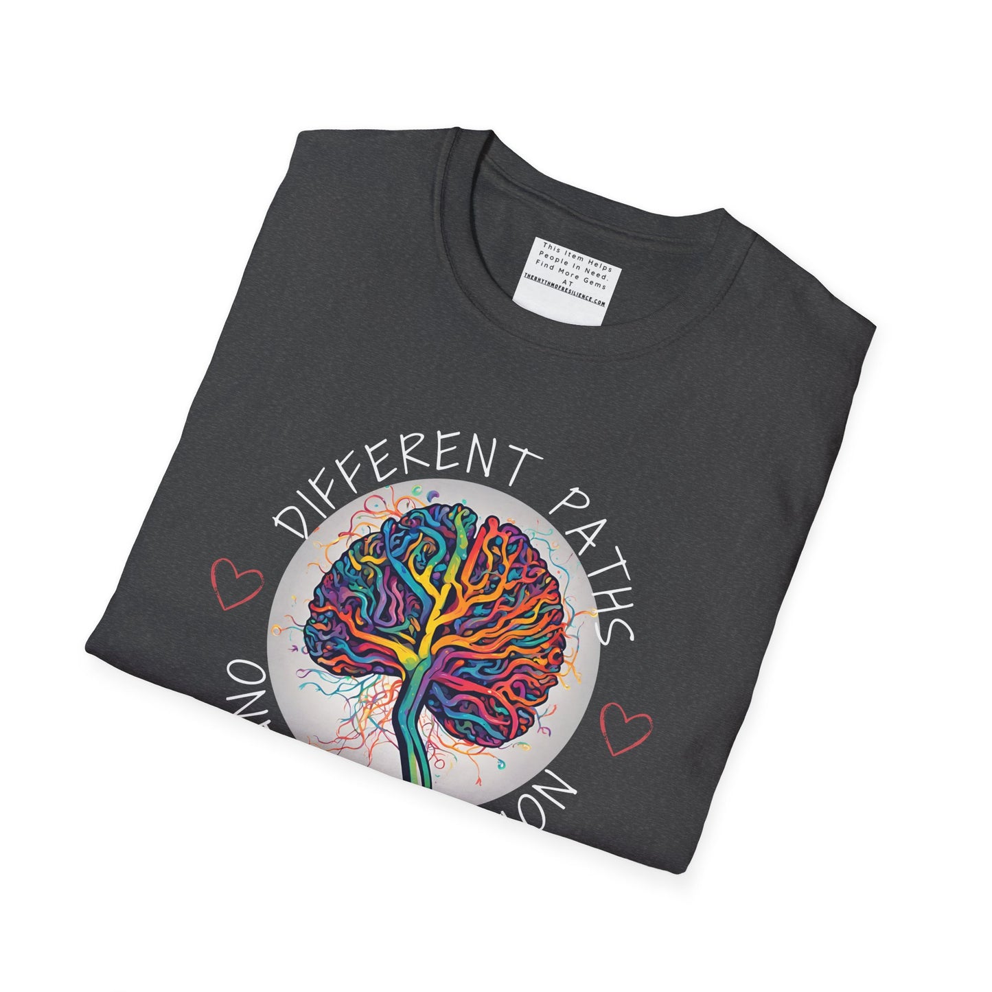 Divergent Routes, Shared Destination Unisex Softstyle T-Shirt