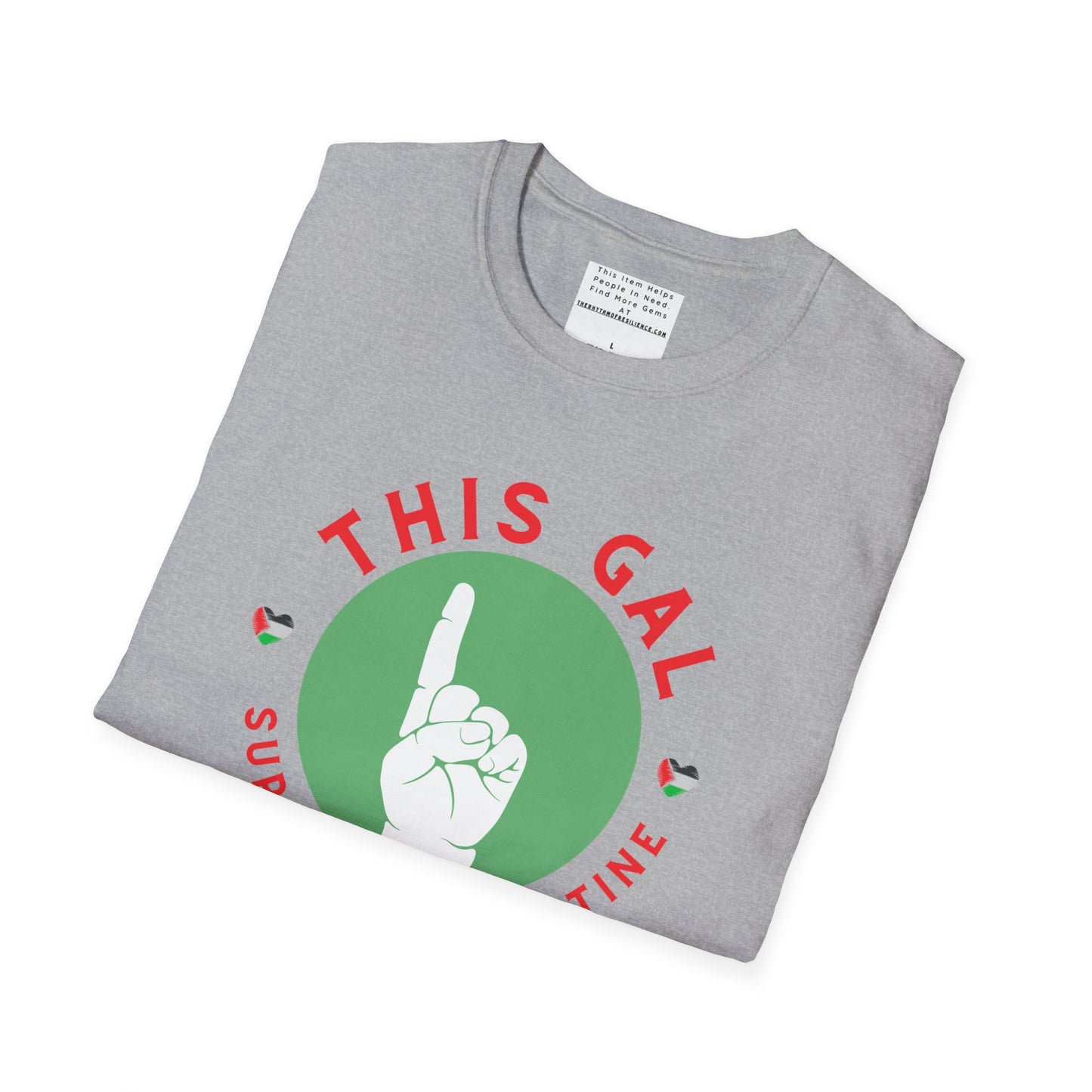This Gal supporter Palestine Unisex Softstyle T-Shirt