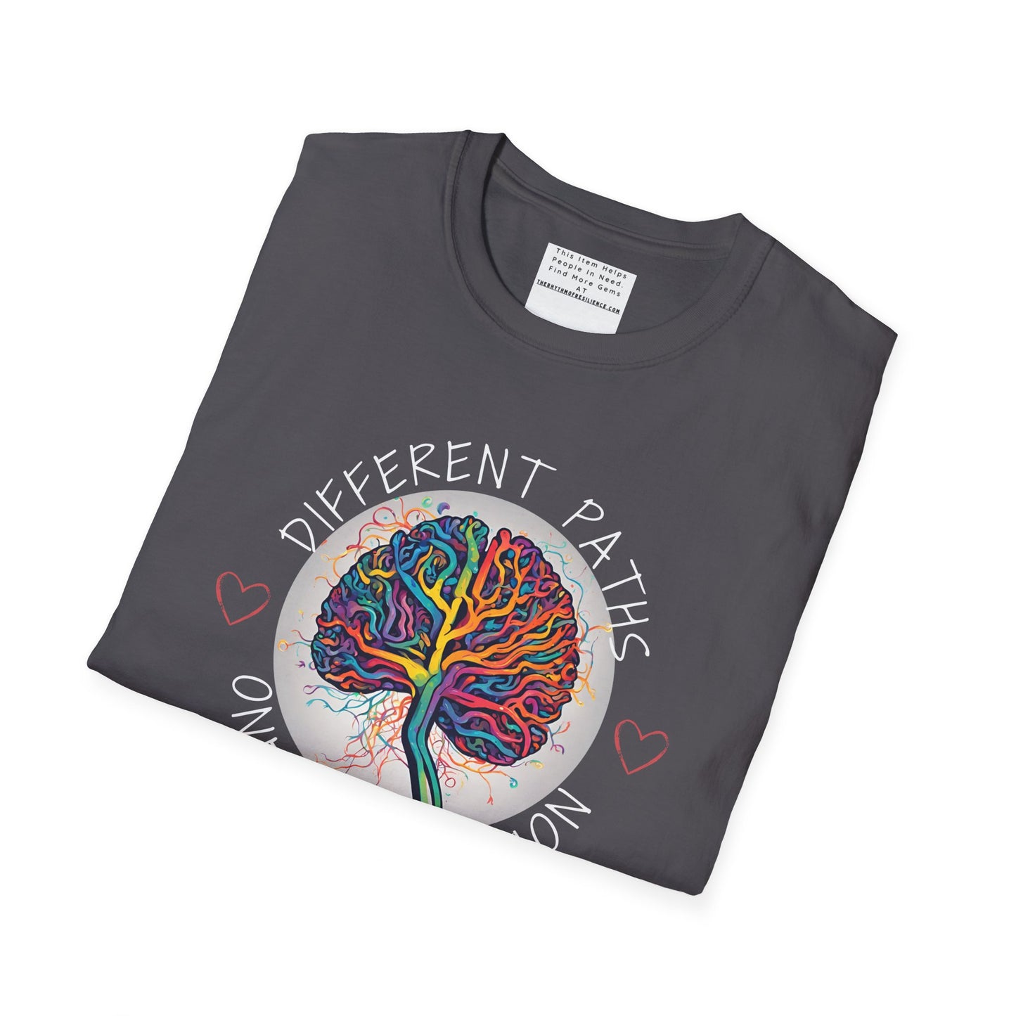 Divergent Routes, Shared Destination Unisex Softstyle T-Shirt