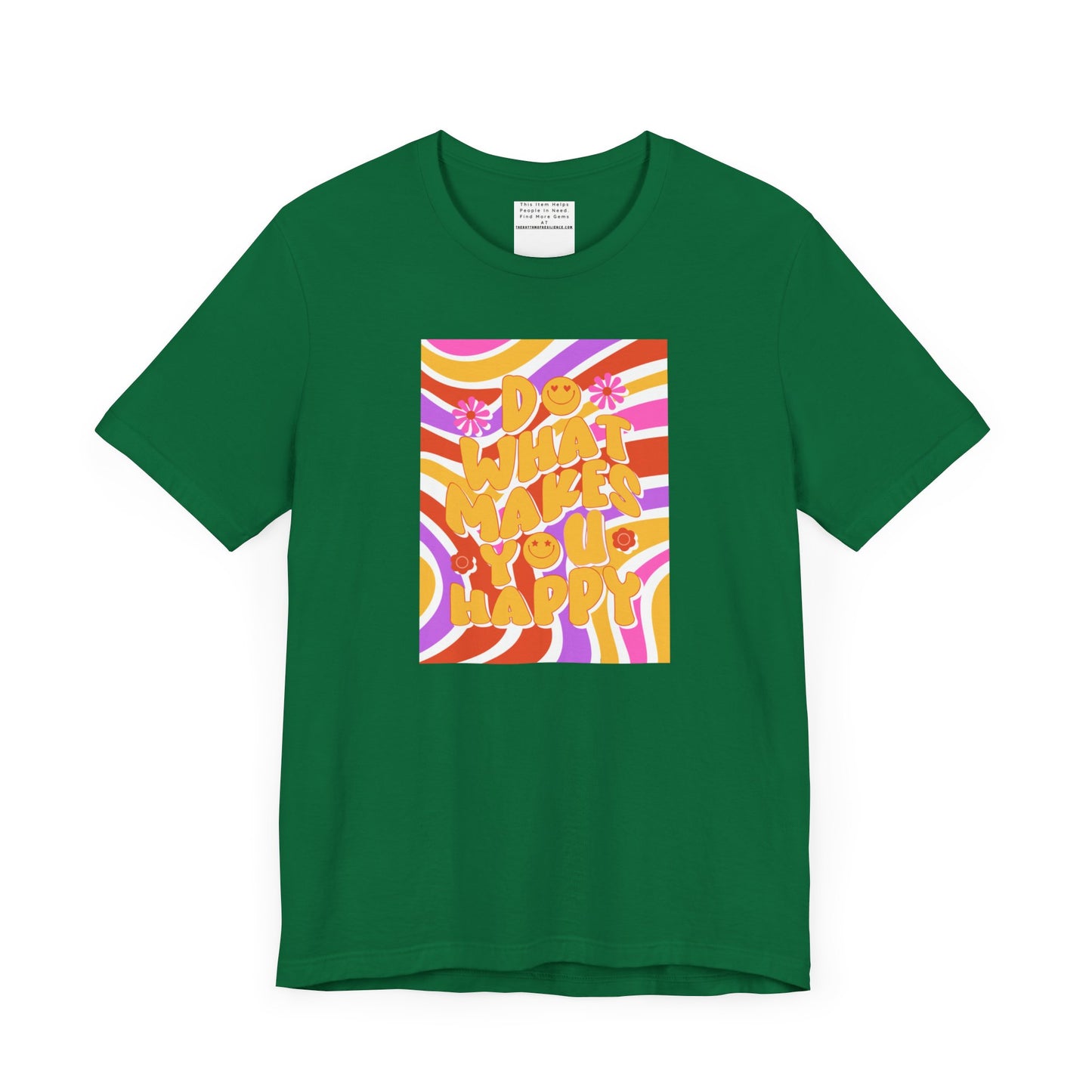 Do What Makes you happy Unisex Jersey Short Sleeve Tee-mental health awareness month