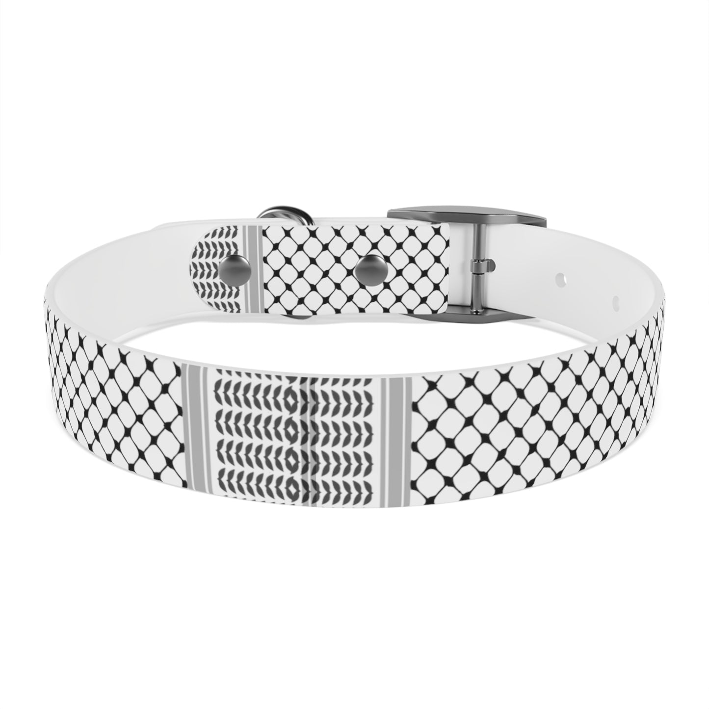 Dog Collar keffiyeh Print