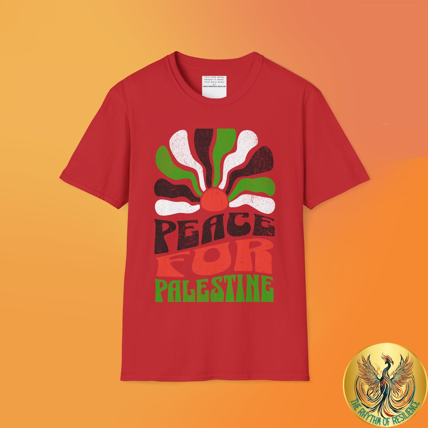 Peace for Palestine Unisex Softstyle T-Shirt