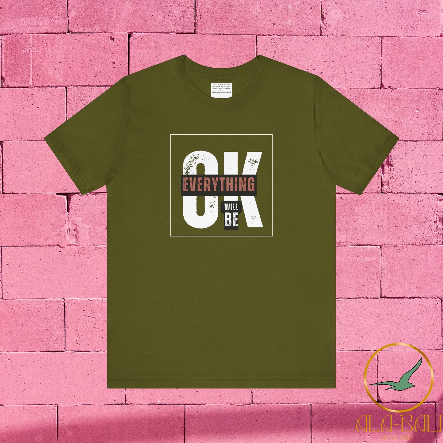 Everything will be ok Unisex Jersey Short Sleeve Tee-mental health awareness month
