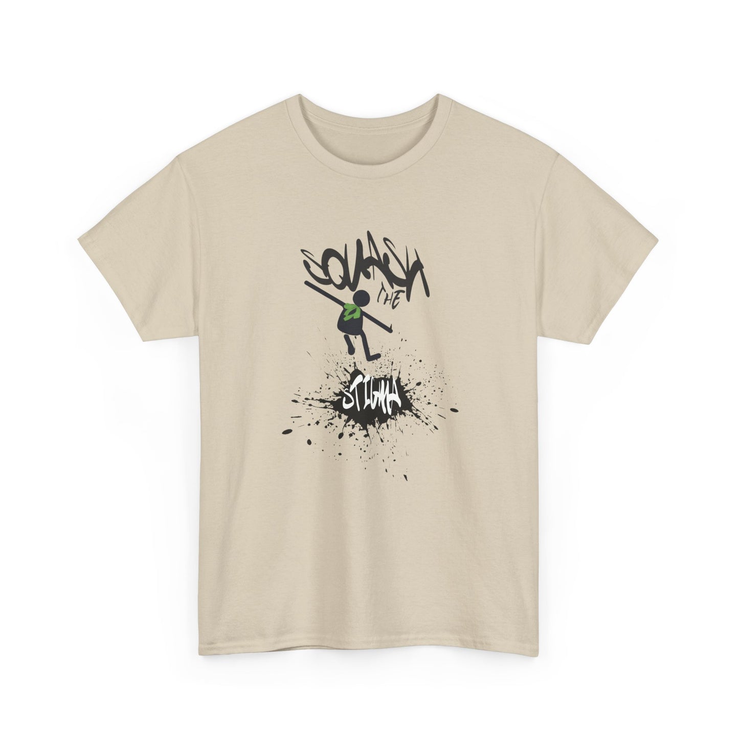 squash the stigma Unisex Heavy Cotton Tee