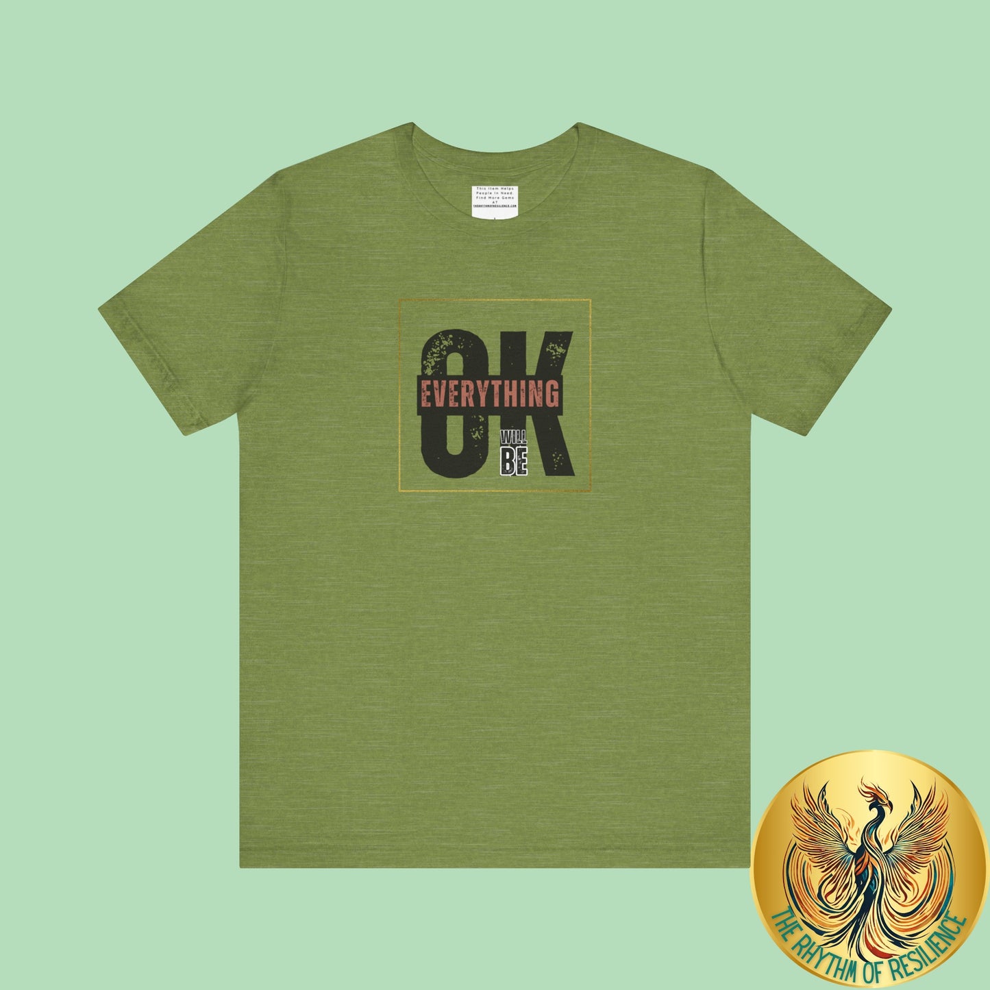Everything Will Be ok Unisex Jersey Short Sleeve Tee-mental health awareness month