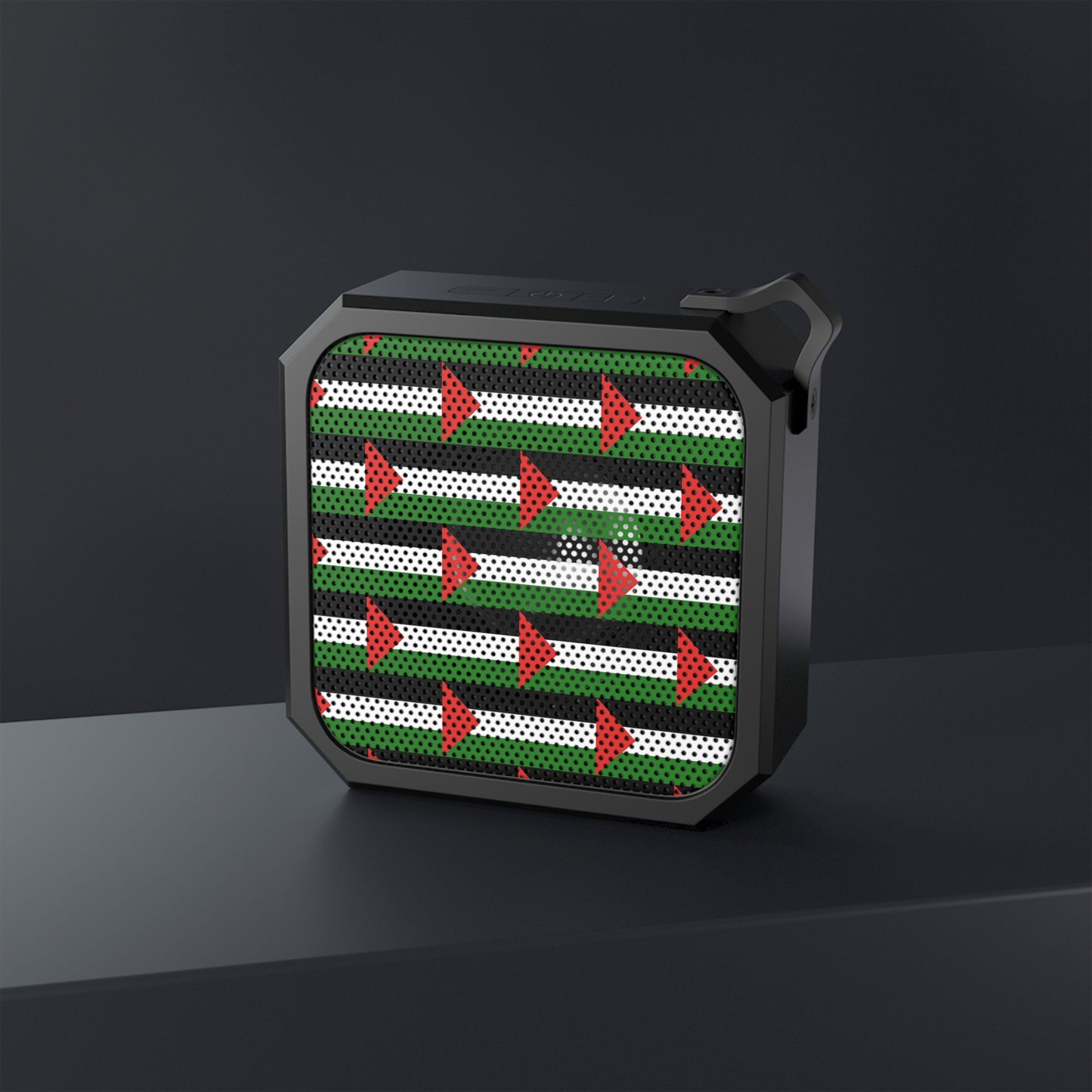 Outdoor Bluetooth Speaker. Palestine flag Pattern