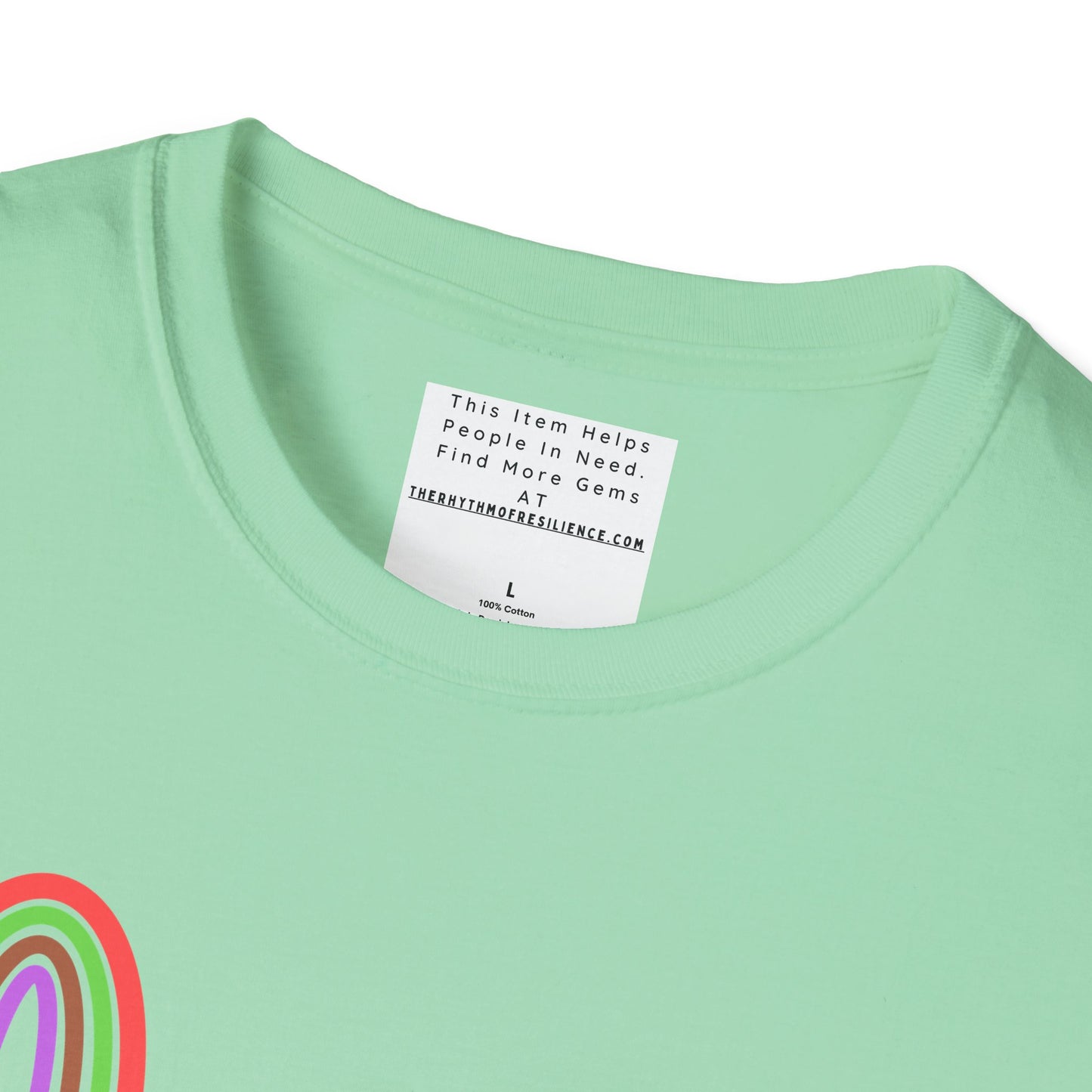 Rise above the BS Unisex Softstyle T-Shirt