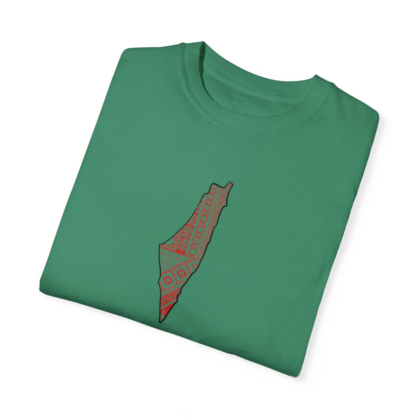 Unisex T-shirt, Arabic writing, Palestine map, Resist, Arabic, Support the Cause in Style, , Keffiyeh, Resistance, Free Palestine, tatreez