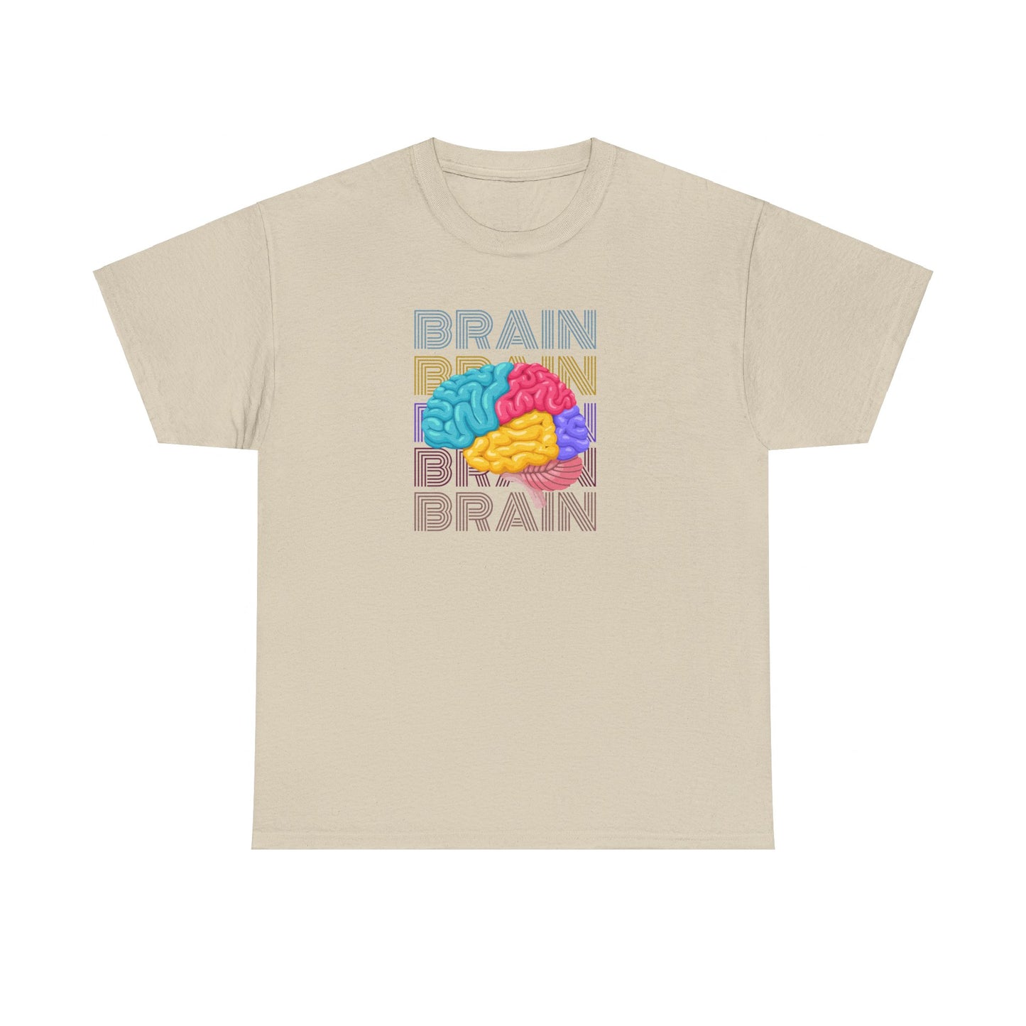 Brain Unisex Heavy Cotton Tee
