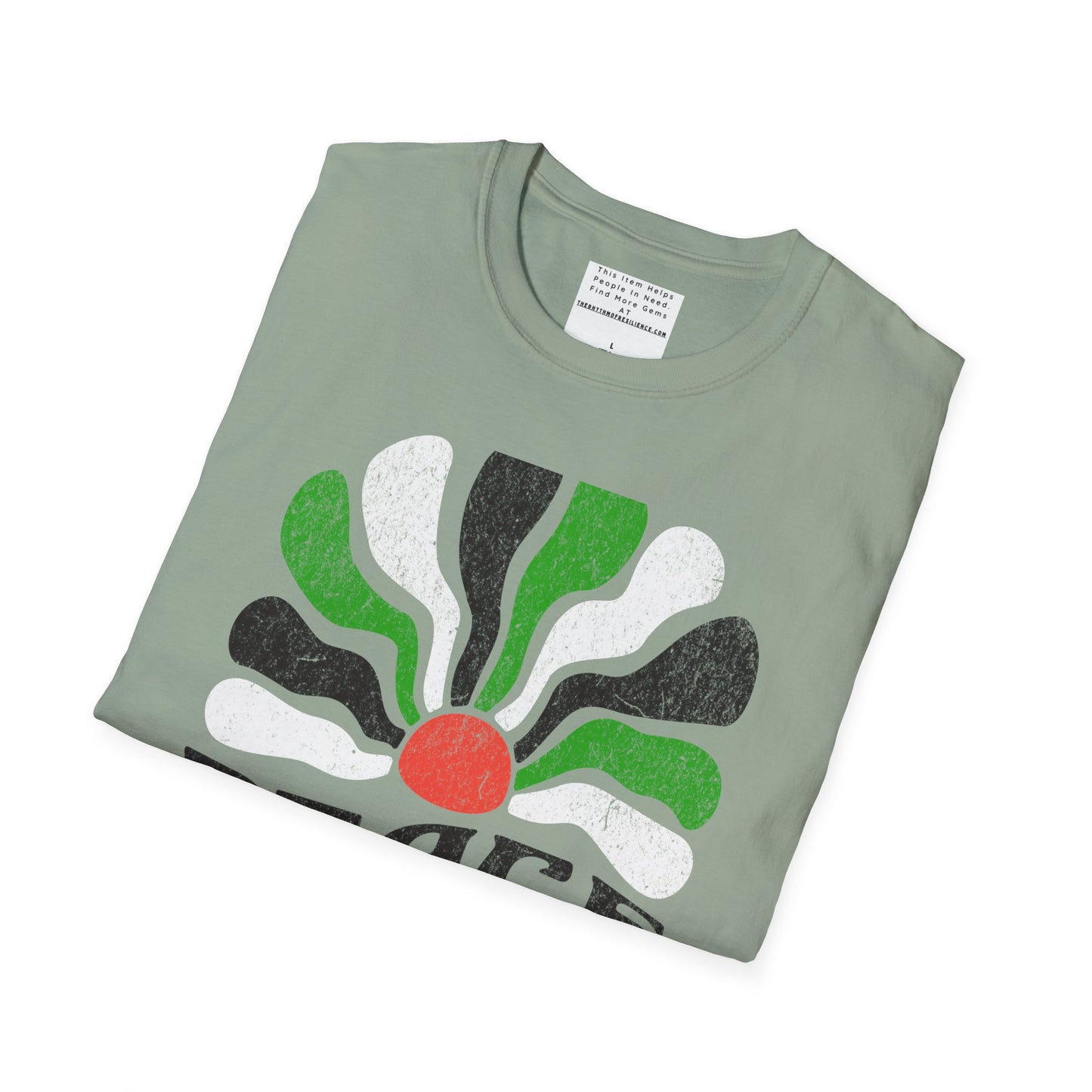 Peace for Palestine Unisex Softstyle T-Shirt