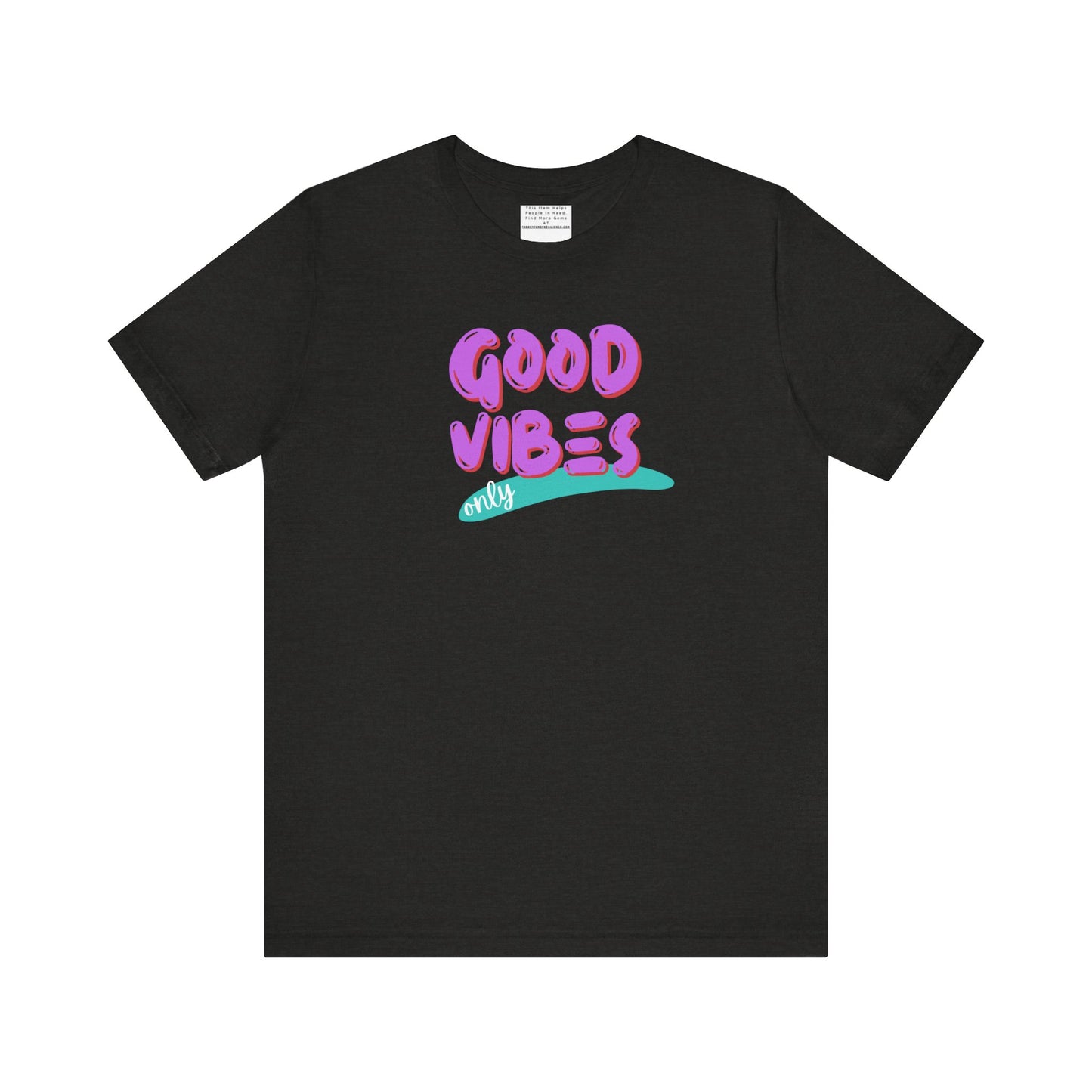 good vibes Unisex Jersey Short Sleeve Tee-mental health awareness month