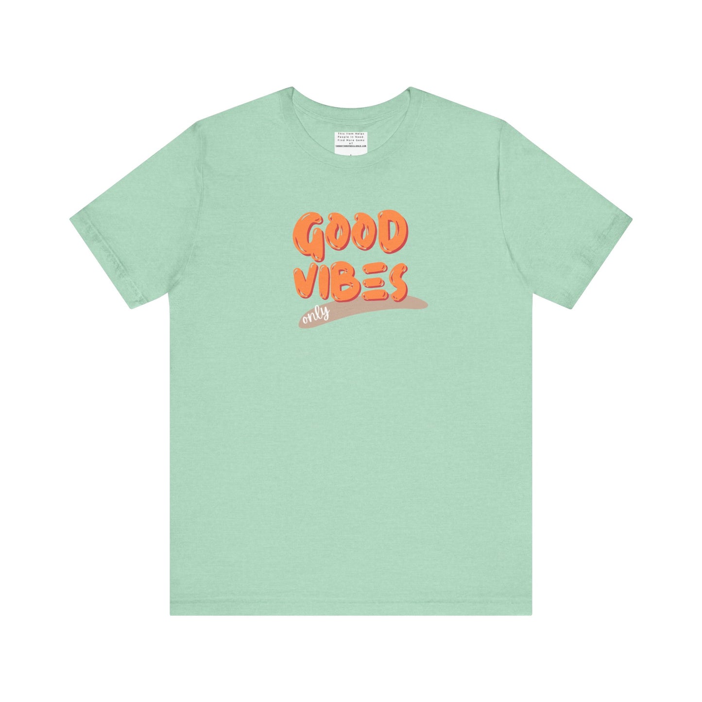 good vibes Unisex Jersey Short Sleeve Tee-mental health awareness month