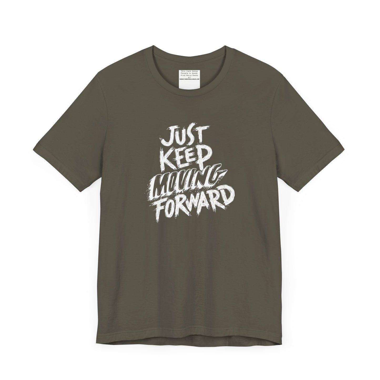 Just keep moving forward Unisex Jersey Short Sleeve Tee-mental health awareness month