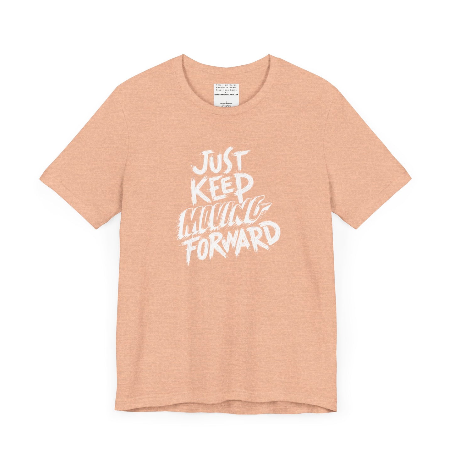Just keep moving forward Unisex Jersey Short Sleeve Tee-mental health awareness month