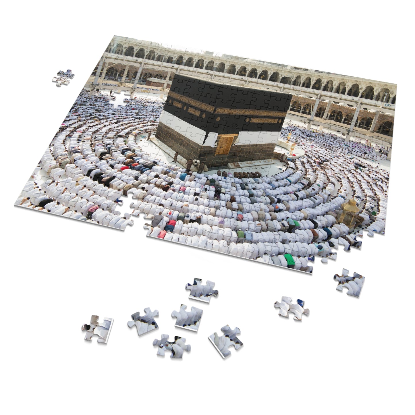 Jigsaw Puzzle (30, 110, 252, 500,1000-Piece)Ramadan, Ramadan Kareem, Arabic writing, Arabic calligraphy, Islam, gift, Eid, holiday gift, game