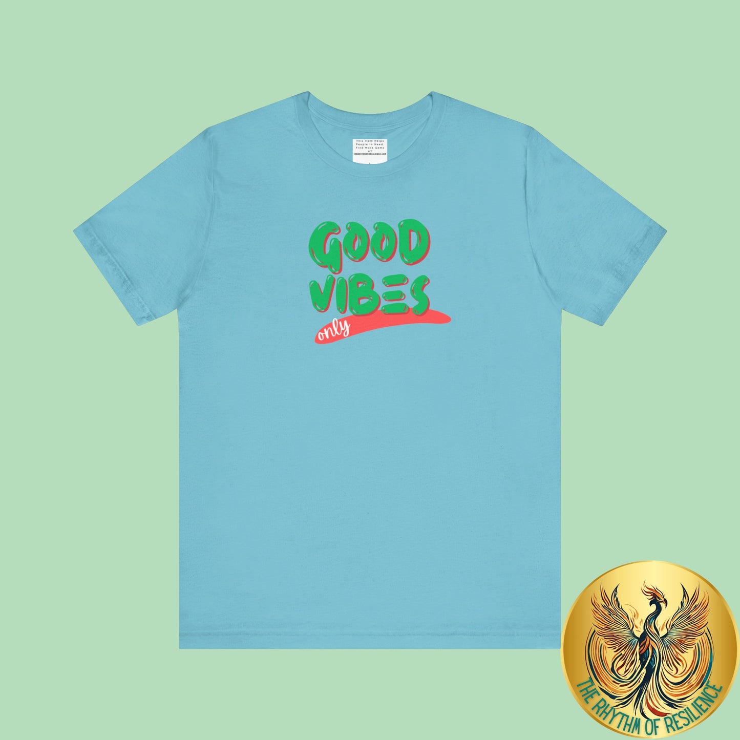 Good Vibes Unisex Jersey Short Sleeve Tee-mental health awareness month