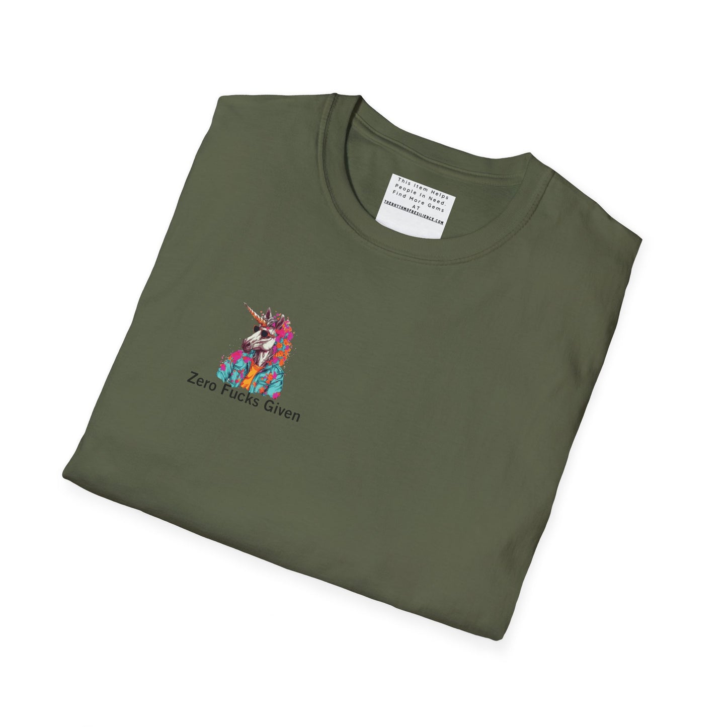 Zero Fs Given Unisex Softstyle T-Shirt