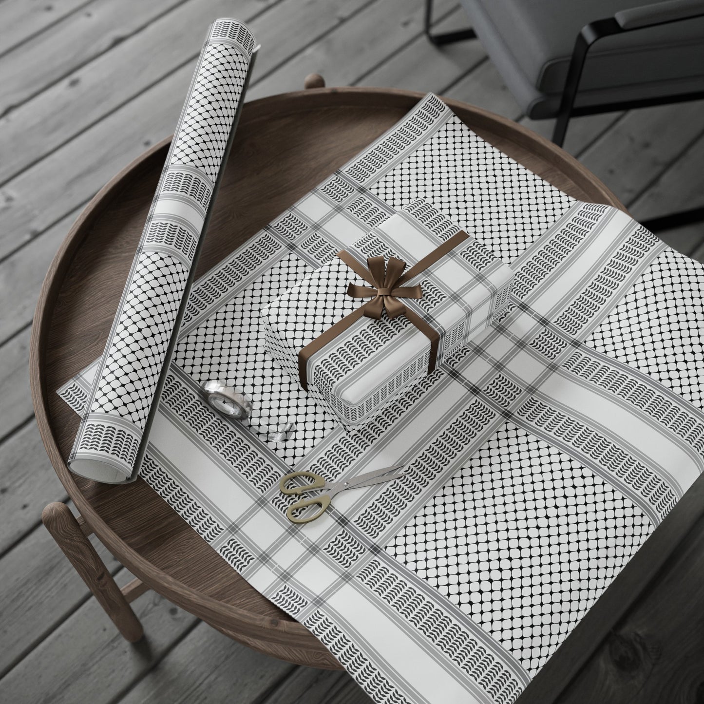 Wrapping Papers, Ramadan gift, Eid gift, holiday gift, Arabic, keffiyeh print, middle east