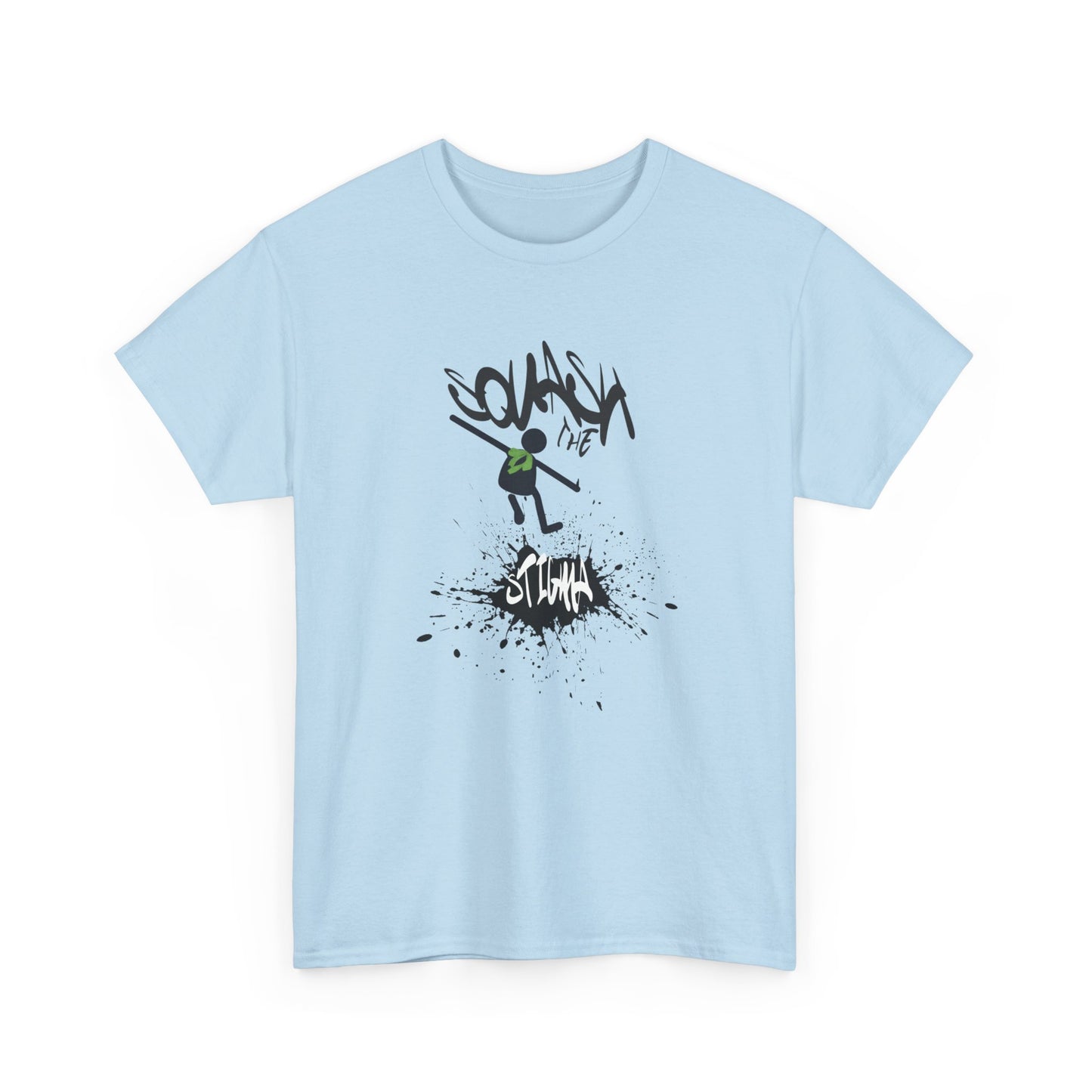 squash the stigma Unisex Heavy Cotton Tee