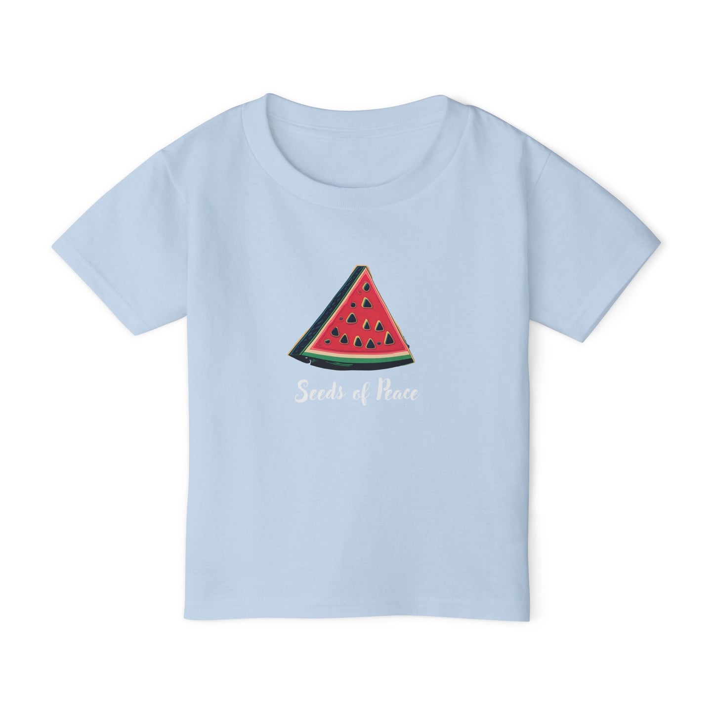 Watermelon Palestine seeds of peace, Palestine flag Heavy Cotton™ Toddler T-shirt 2T-6T