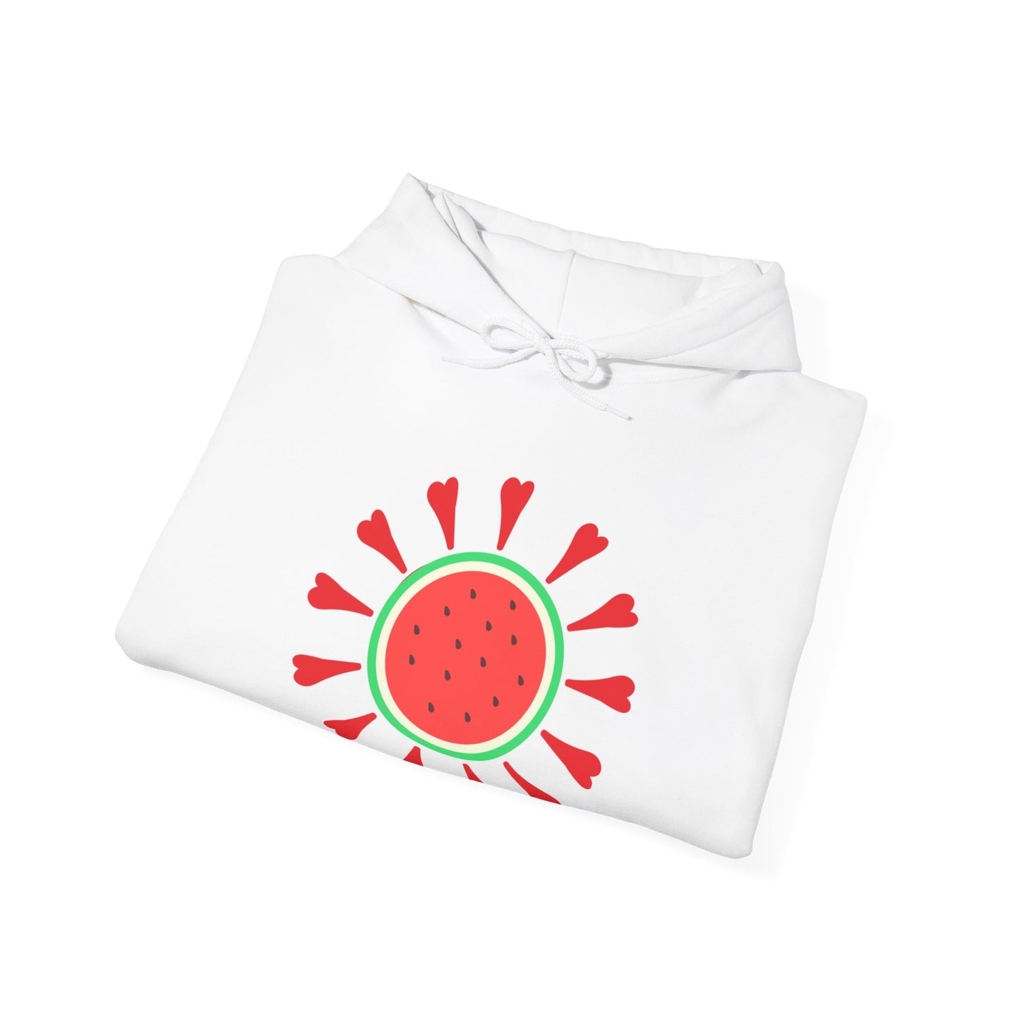 Watermelon Love Palestine Spring Unisex Heavy Blend™ Hooded Sweatshirt