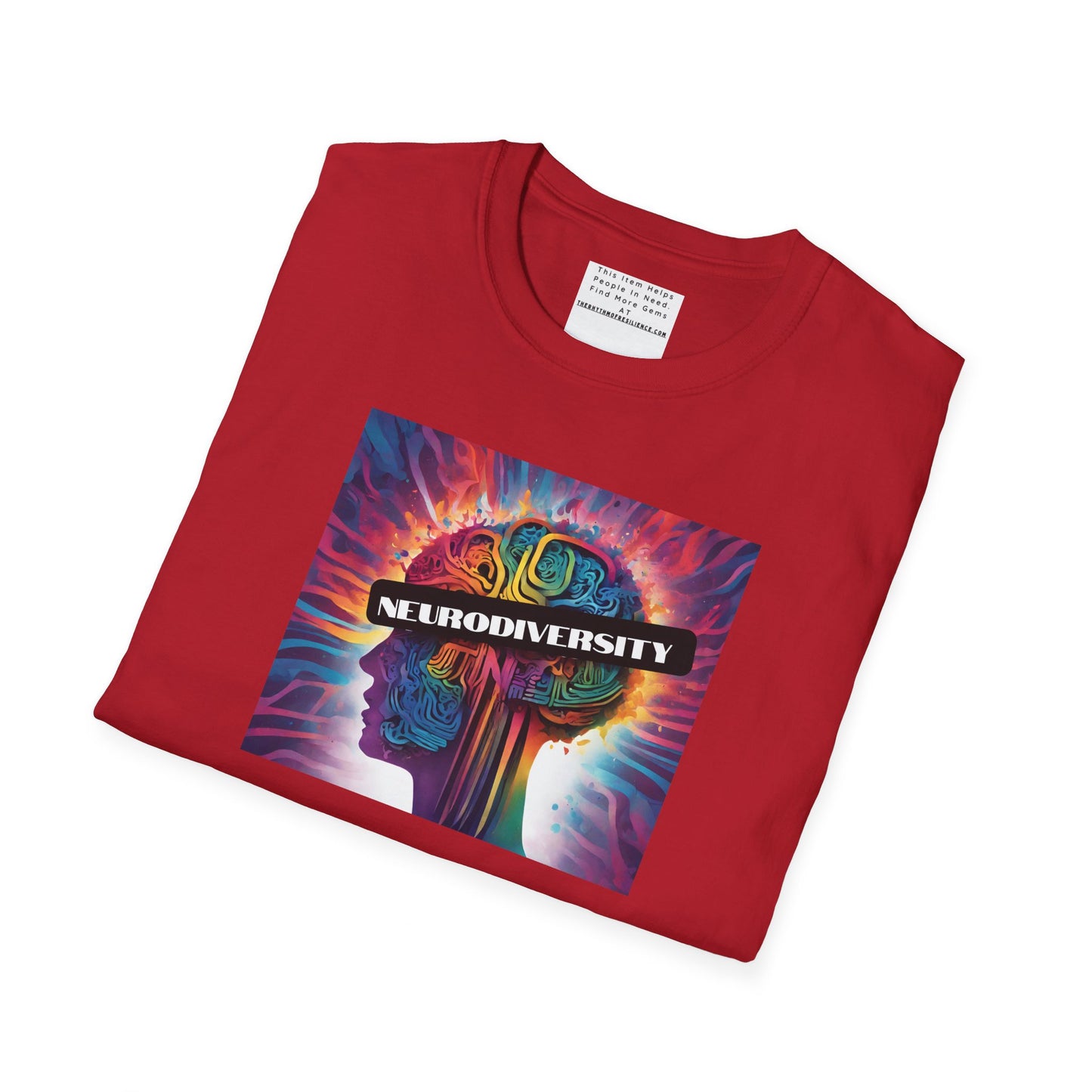 Neurodiversity Unisex Softstyle T-Shirt