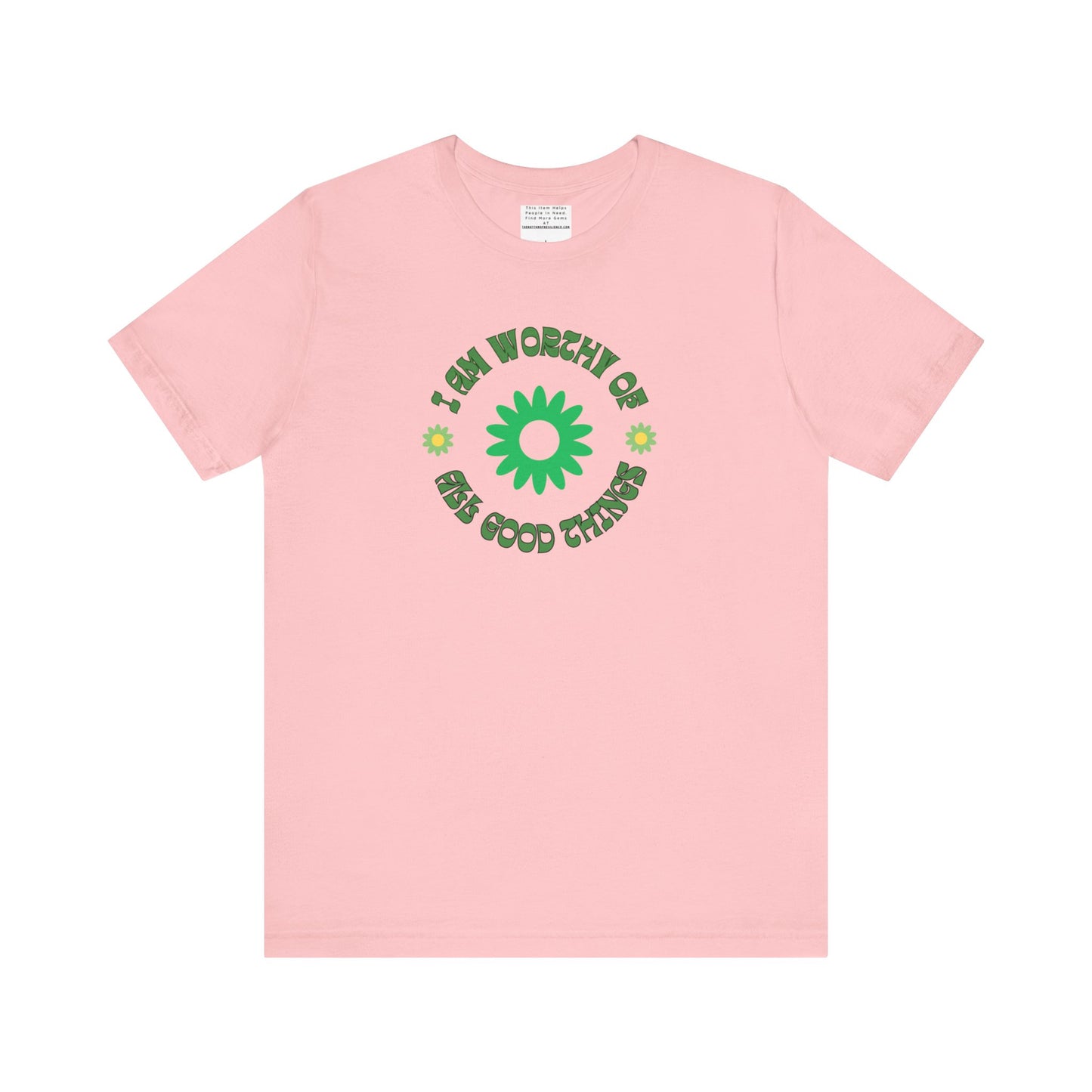I AM Worthy u nisex Jersey Short Sleeve Tee-mental health awareness month