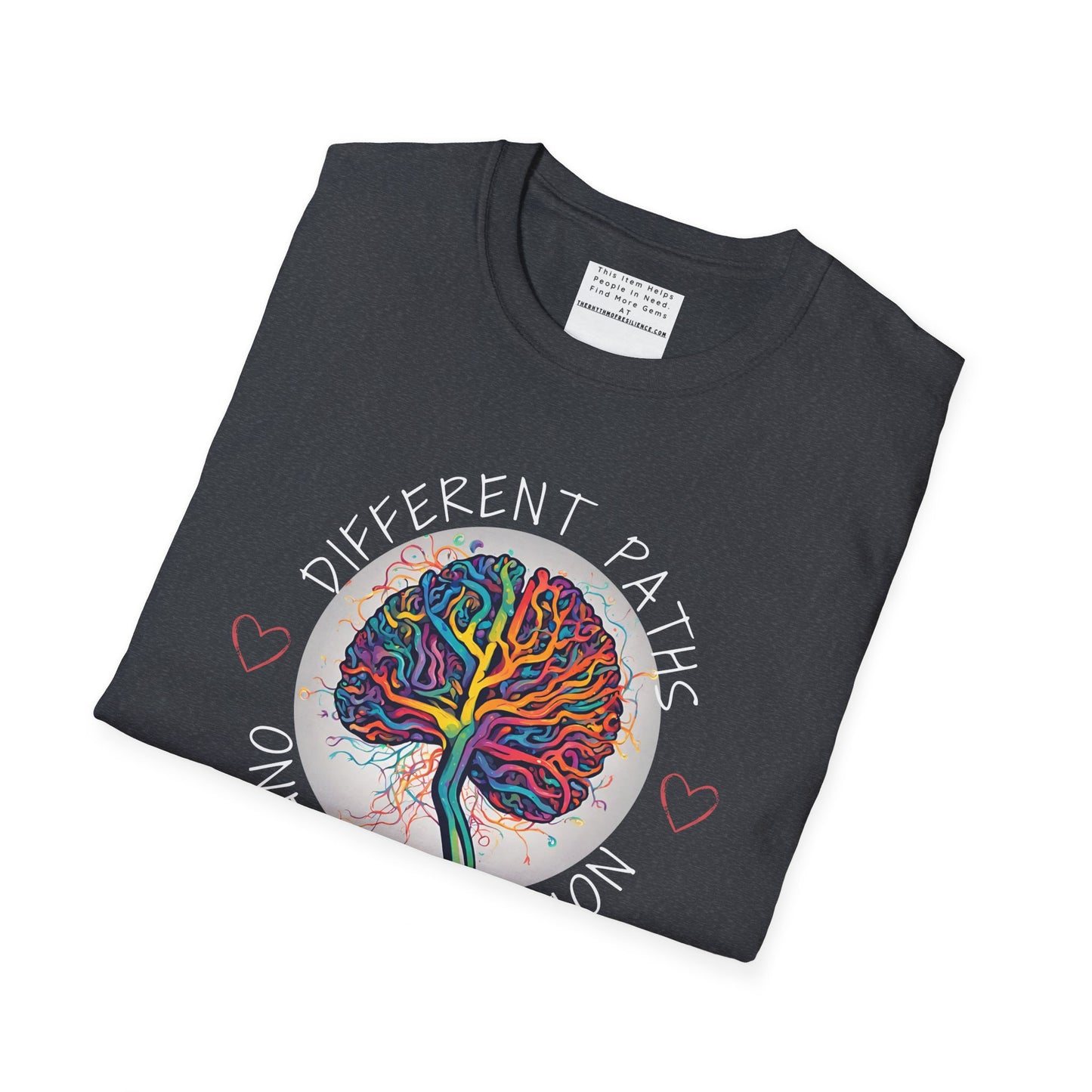 Divergent Routes, Shared Destination Unisex Softstyle T-Shirt