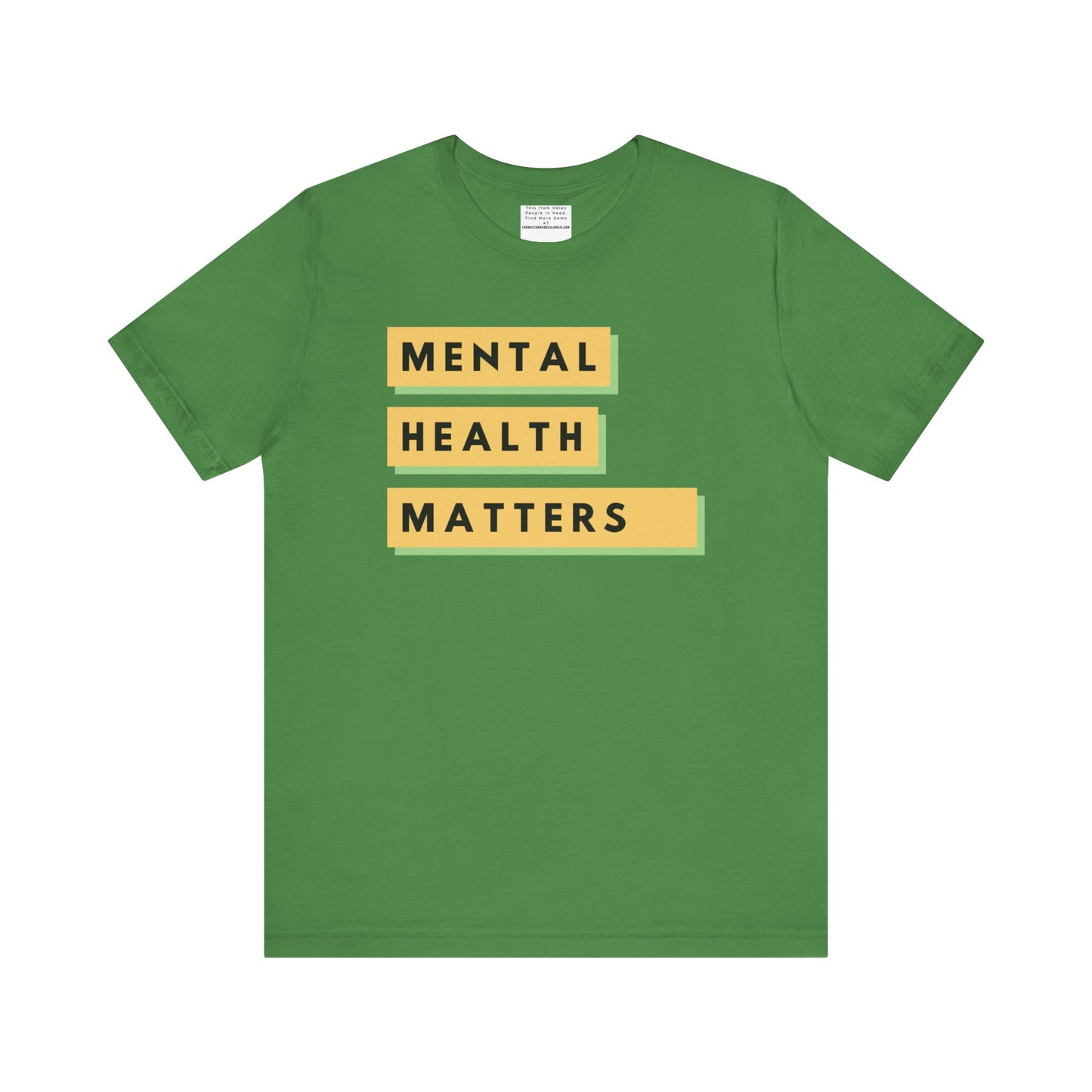 Mental Health Matters Unisex Jersey Short Sleeve Tee-mental health awareness month