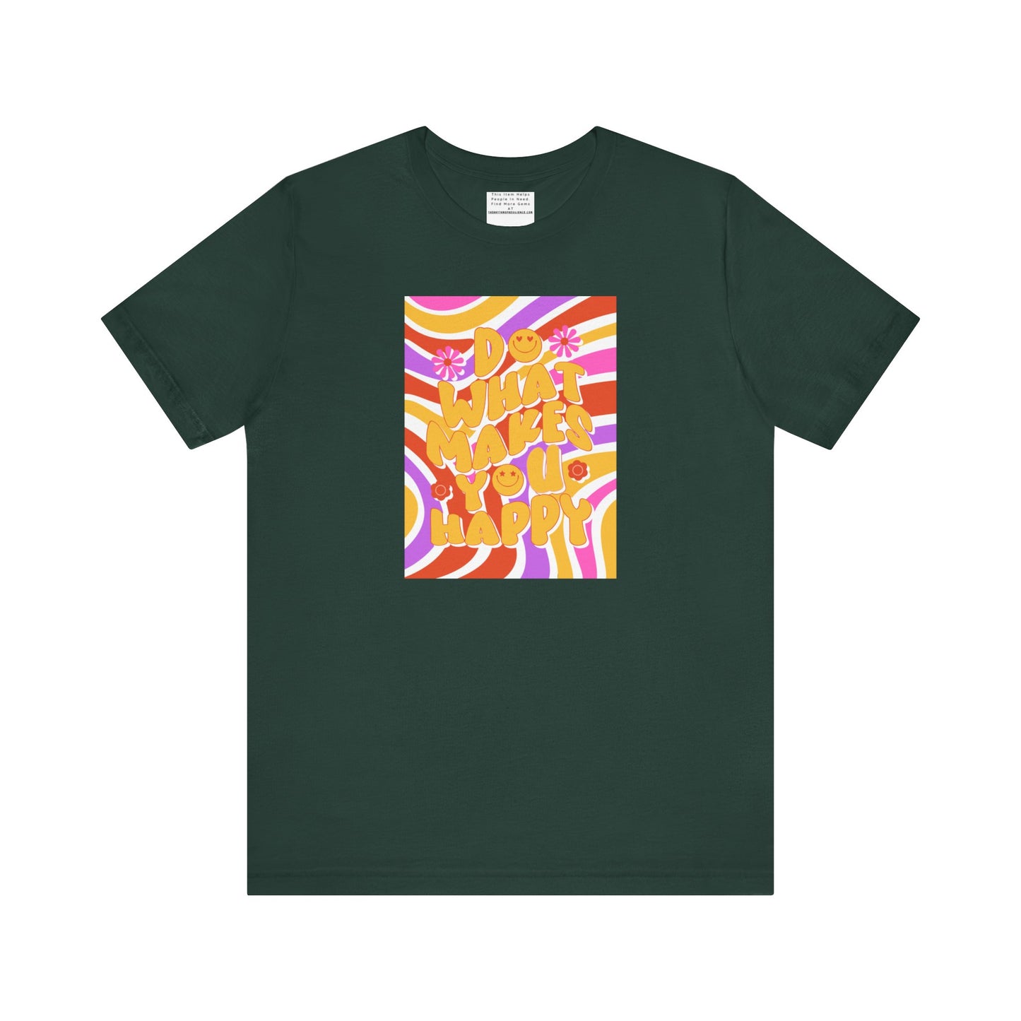 Do What Makes you happy Unisex Jersey Short Sleeve Tee-mental health awareness month